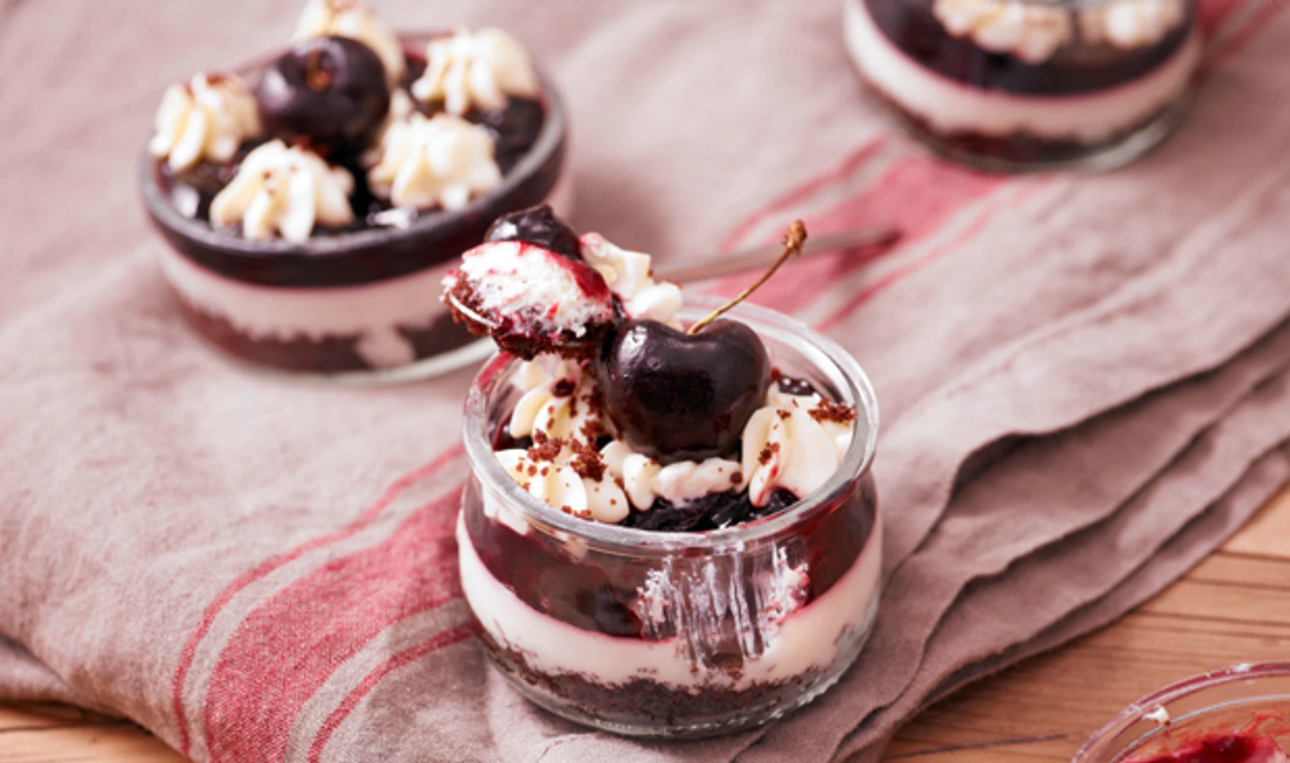 Schwarzwälder Kirsch-Becher