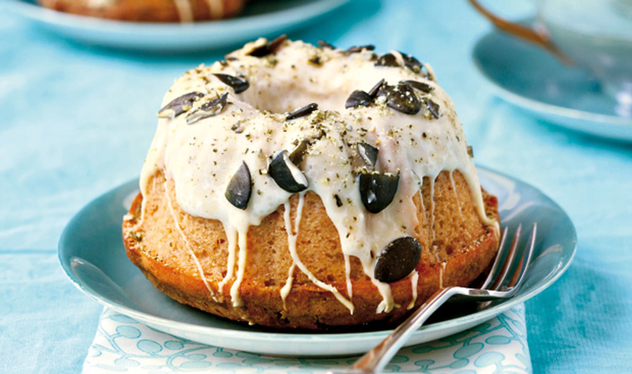 Schokolade-Kürbiskern Gugelhupf