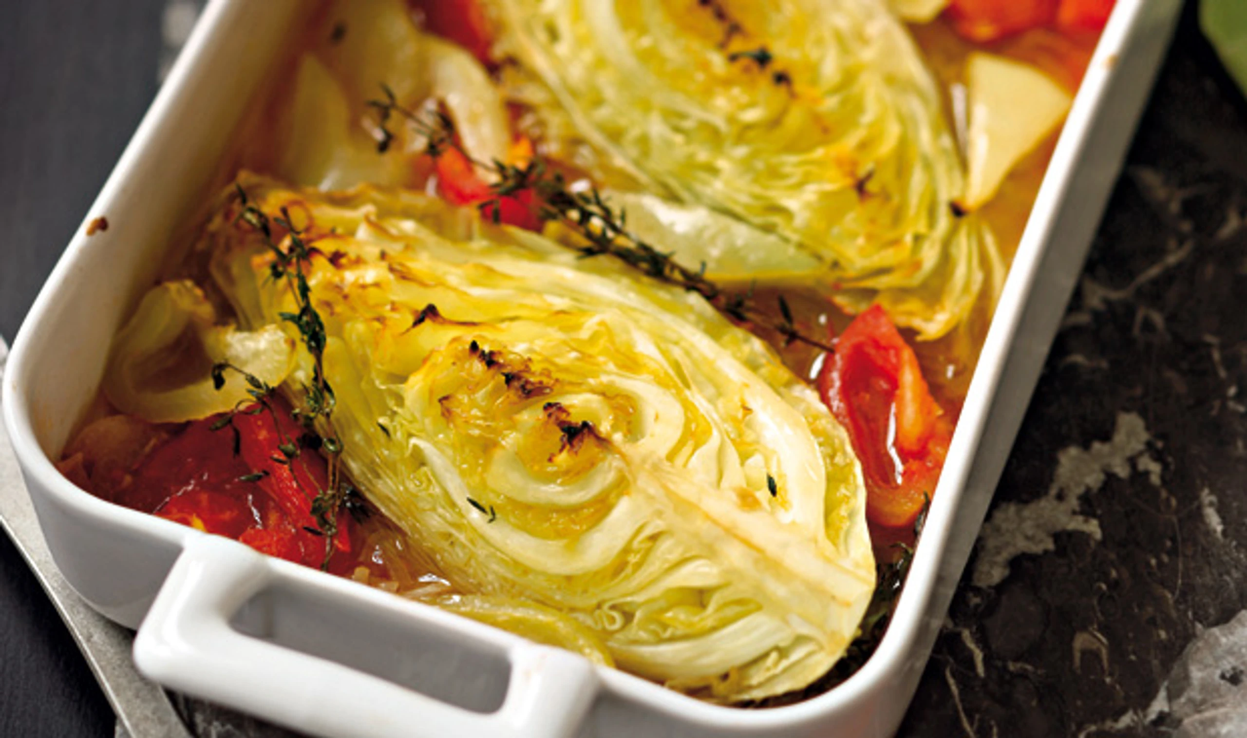 Geschmortes Spitzkraut