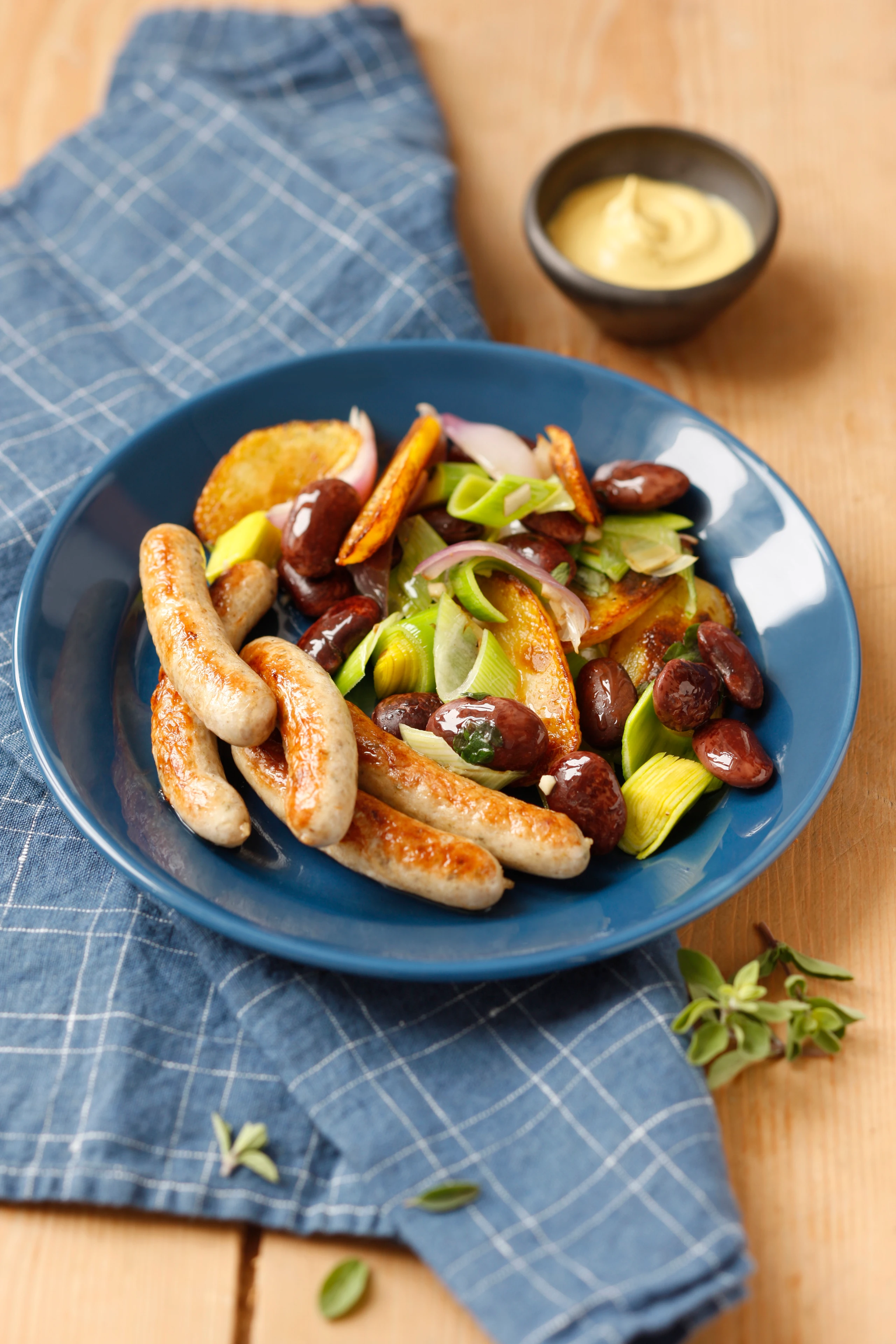 Käferbohnen-Erdäpfelgröstl