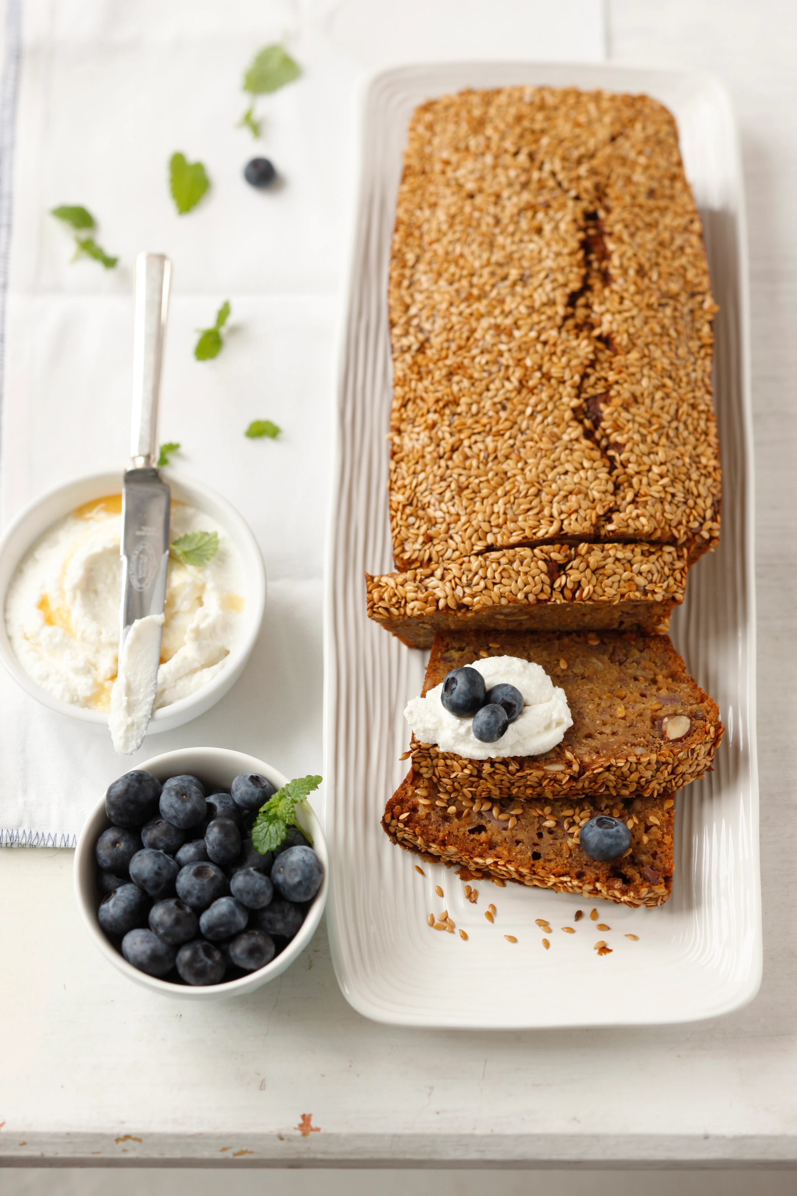 Bananenbrot mit Honig