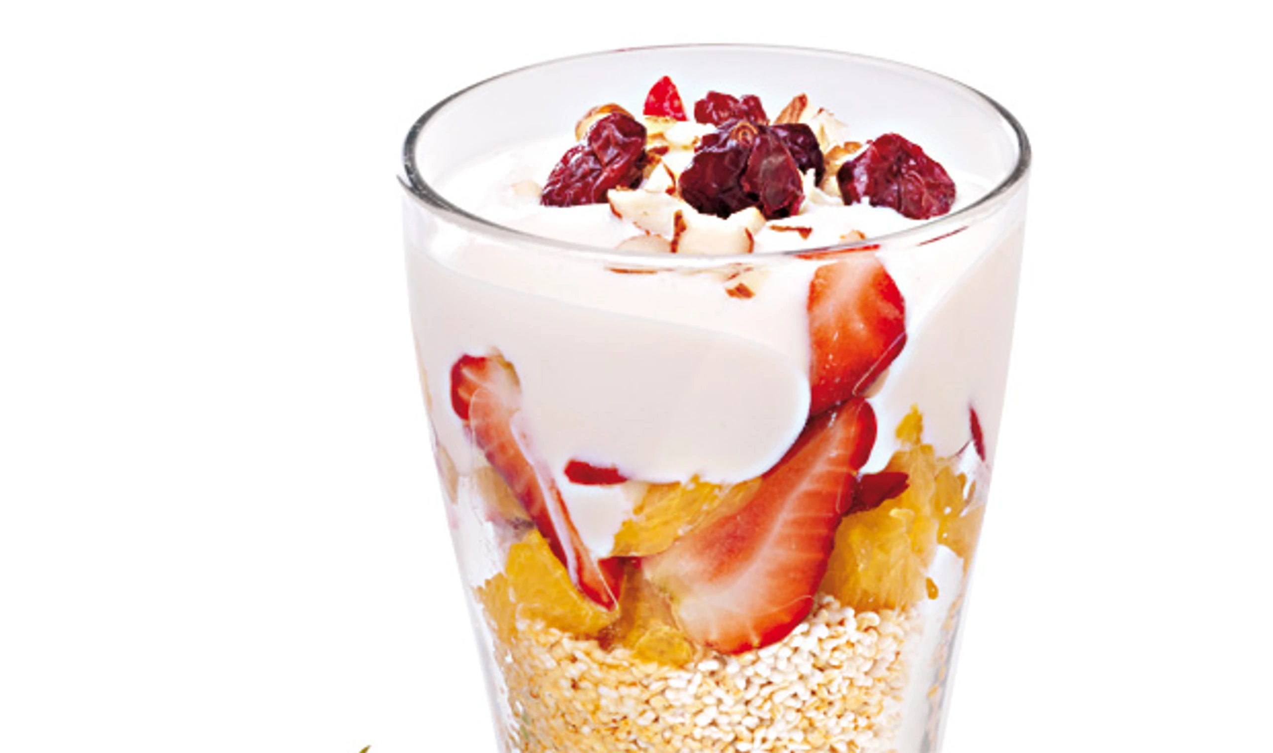 Amaranth-Erdbeer-Müsli