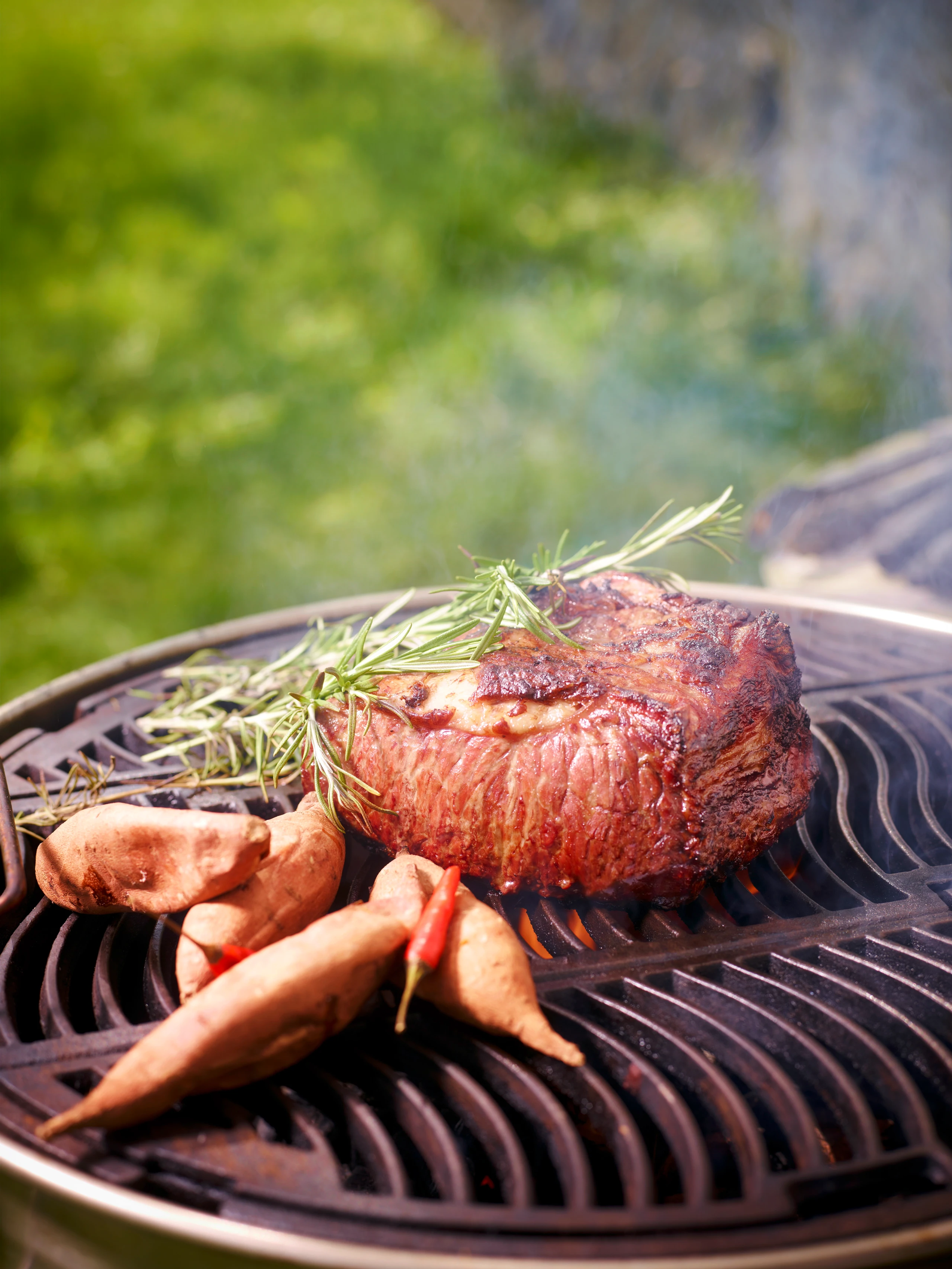 Geräuchertes Beiried in Cognacmarinade