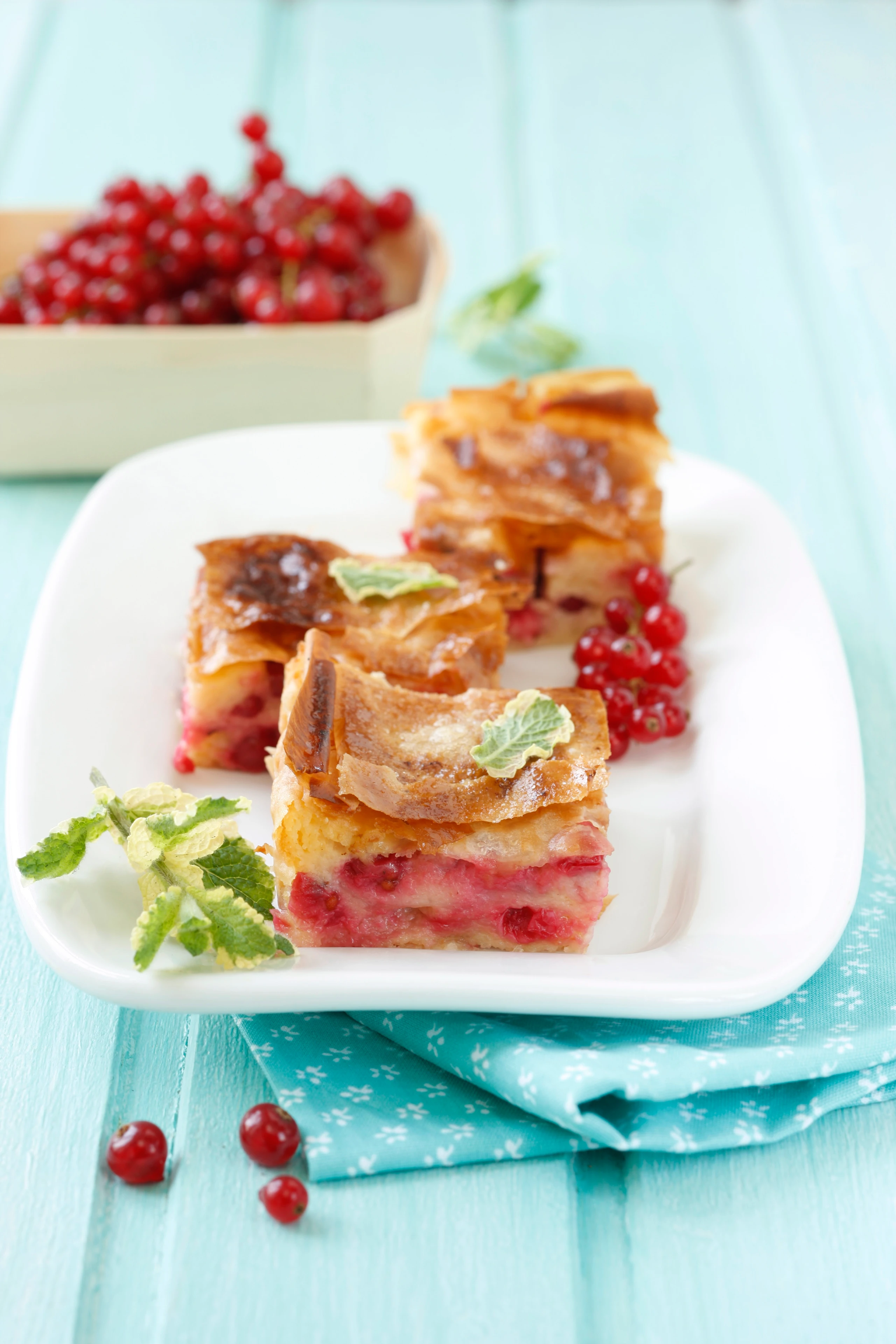 Ribisel-Grießkuchen