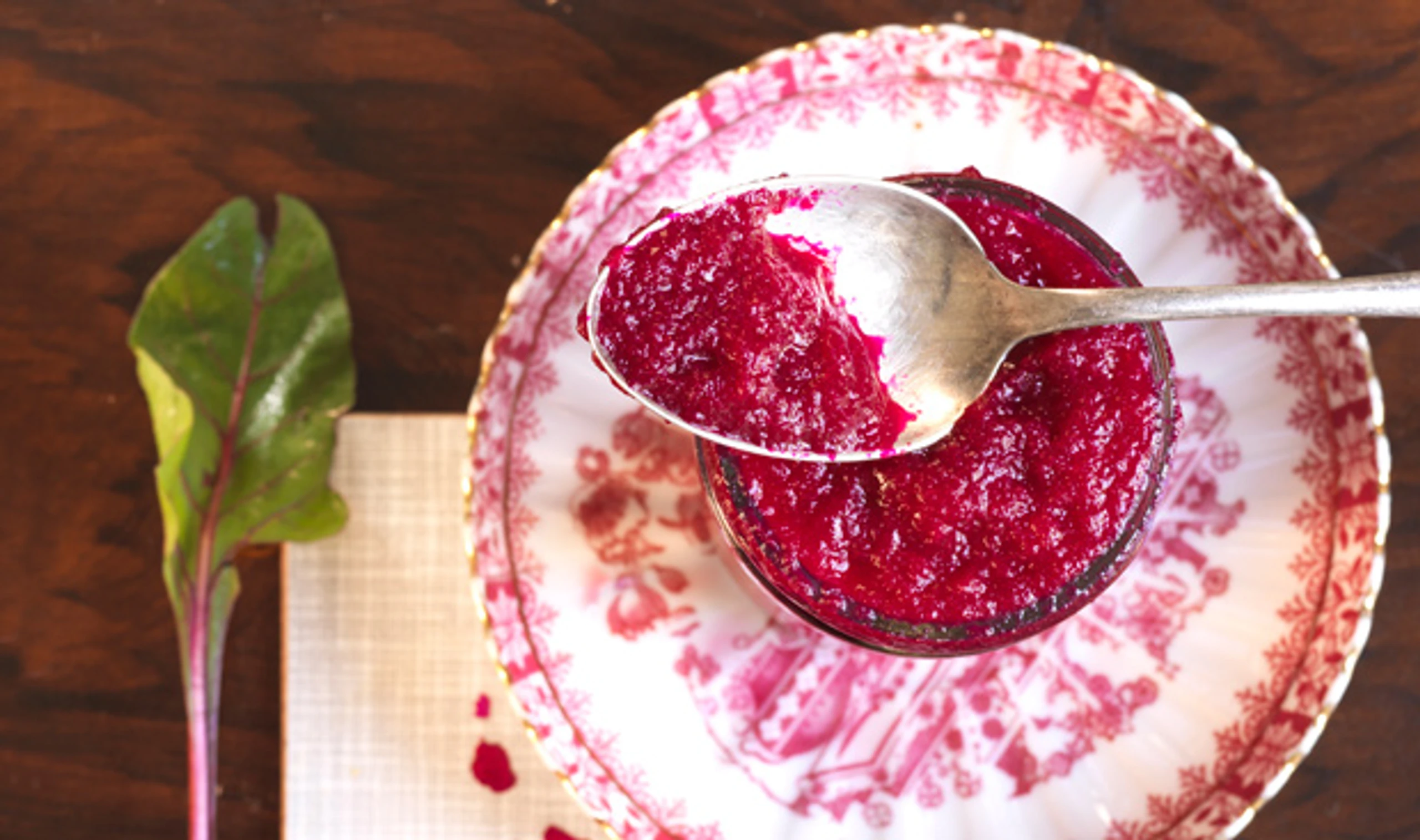 Rote-Rüben-Aufstrich mit Ingwer