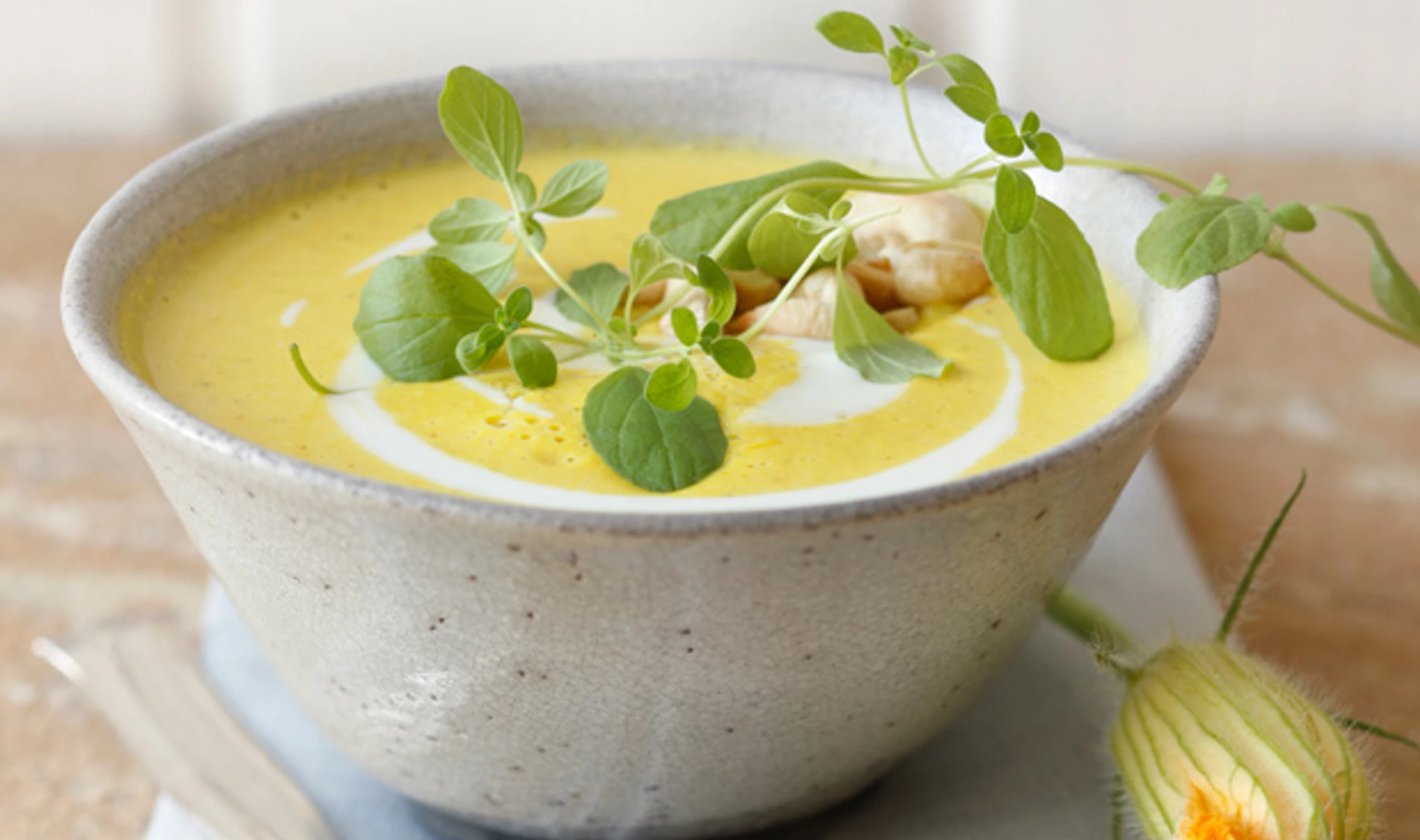 Zucchini-Kokos-Suppe