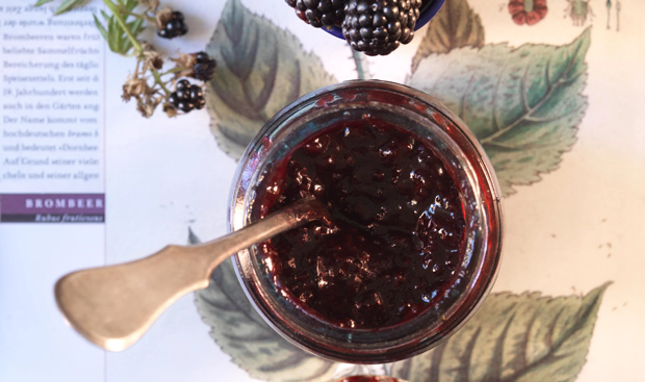 Brombeer-Verbene-Konfitüre