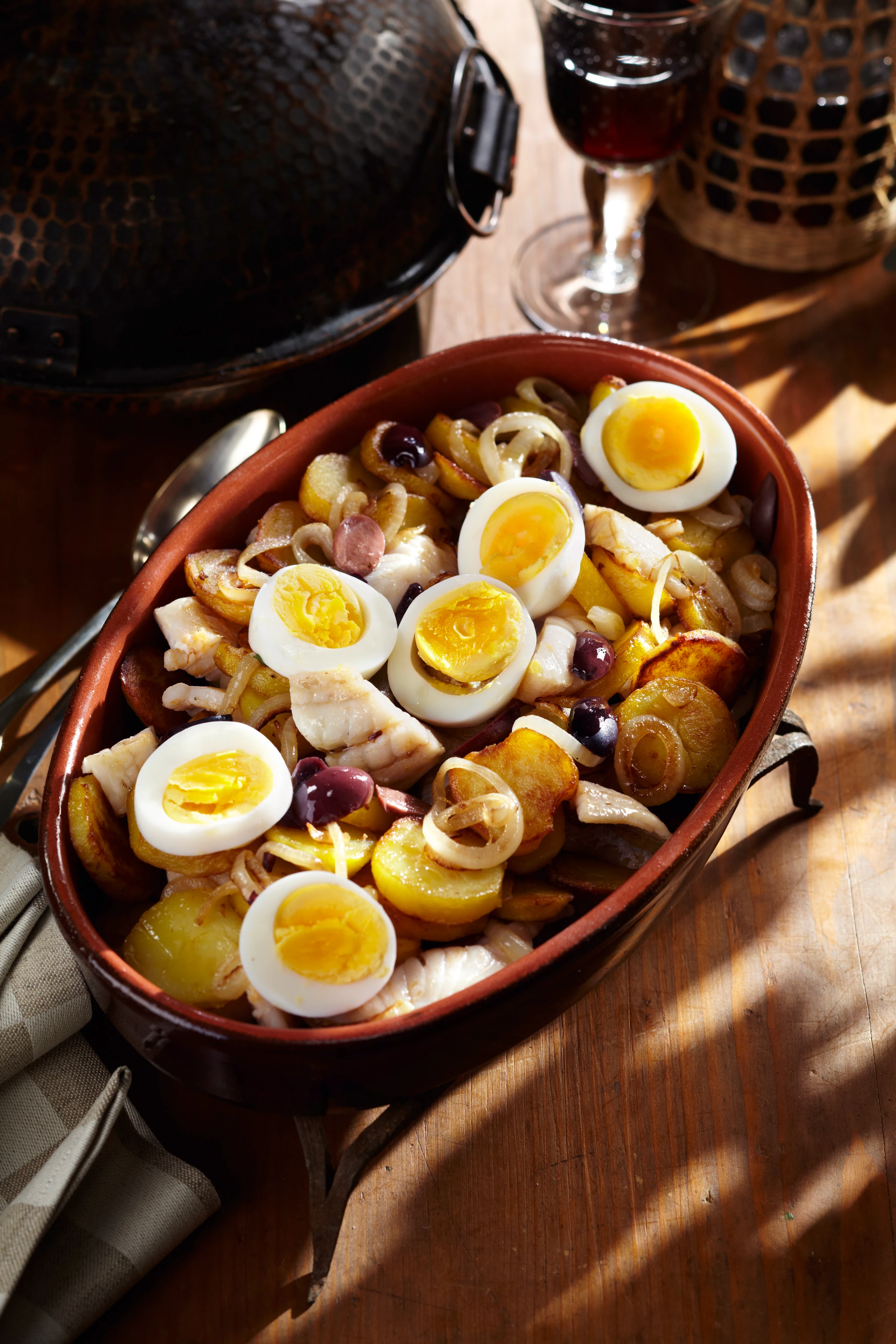 Bacalhau à Gomes de Sá: Portugiesischer Stockfisch