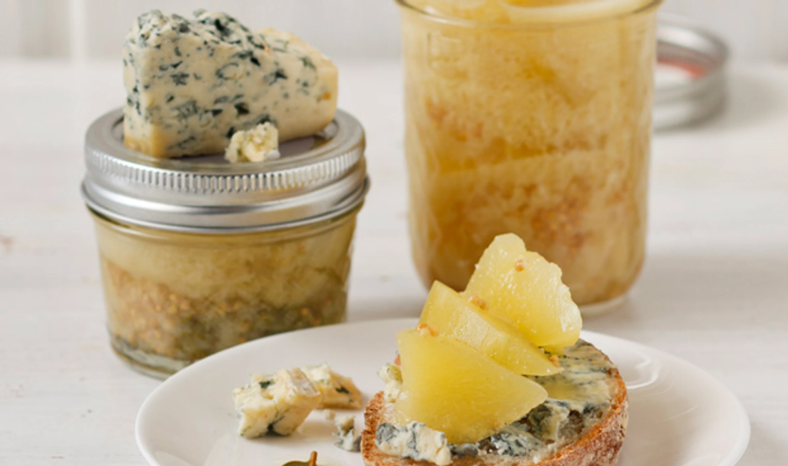 Melone-Birnen-Mostarda