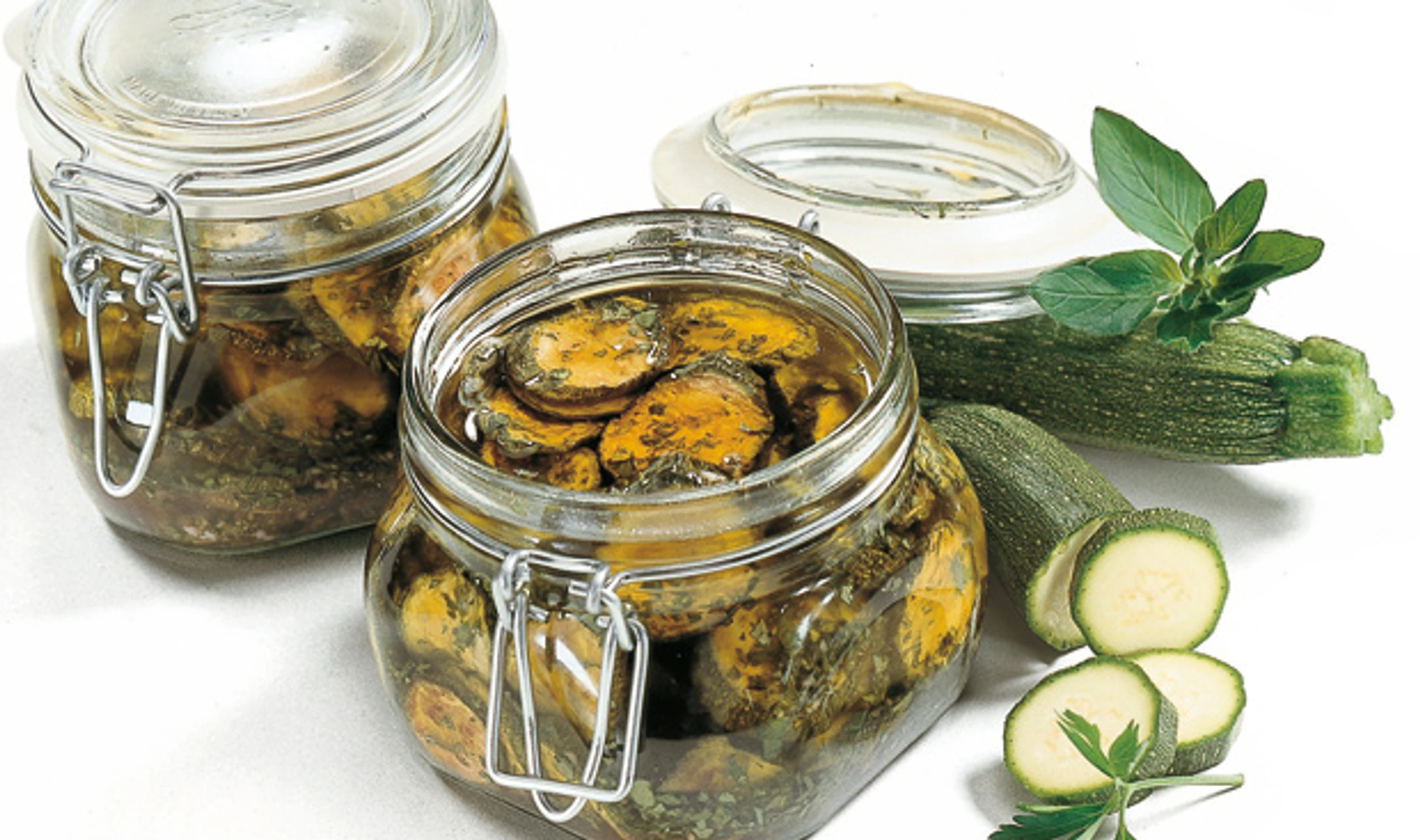 Zucchini mit Kräutern