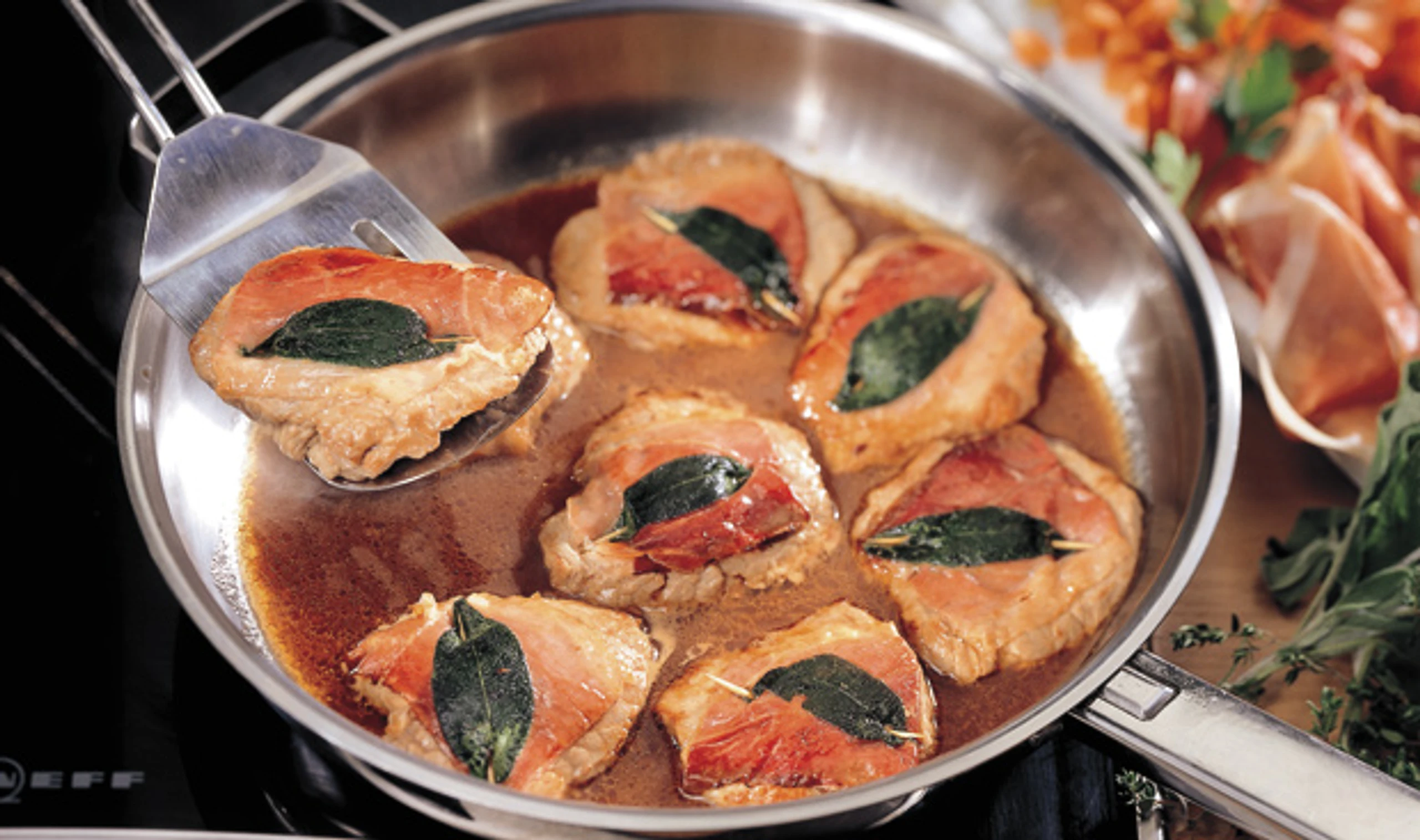 Saltimbocca mit Madeirasauce