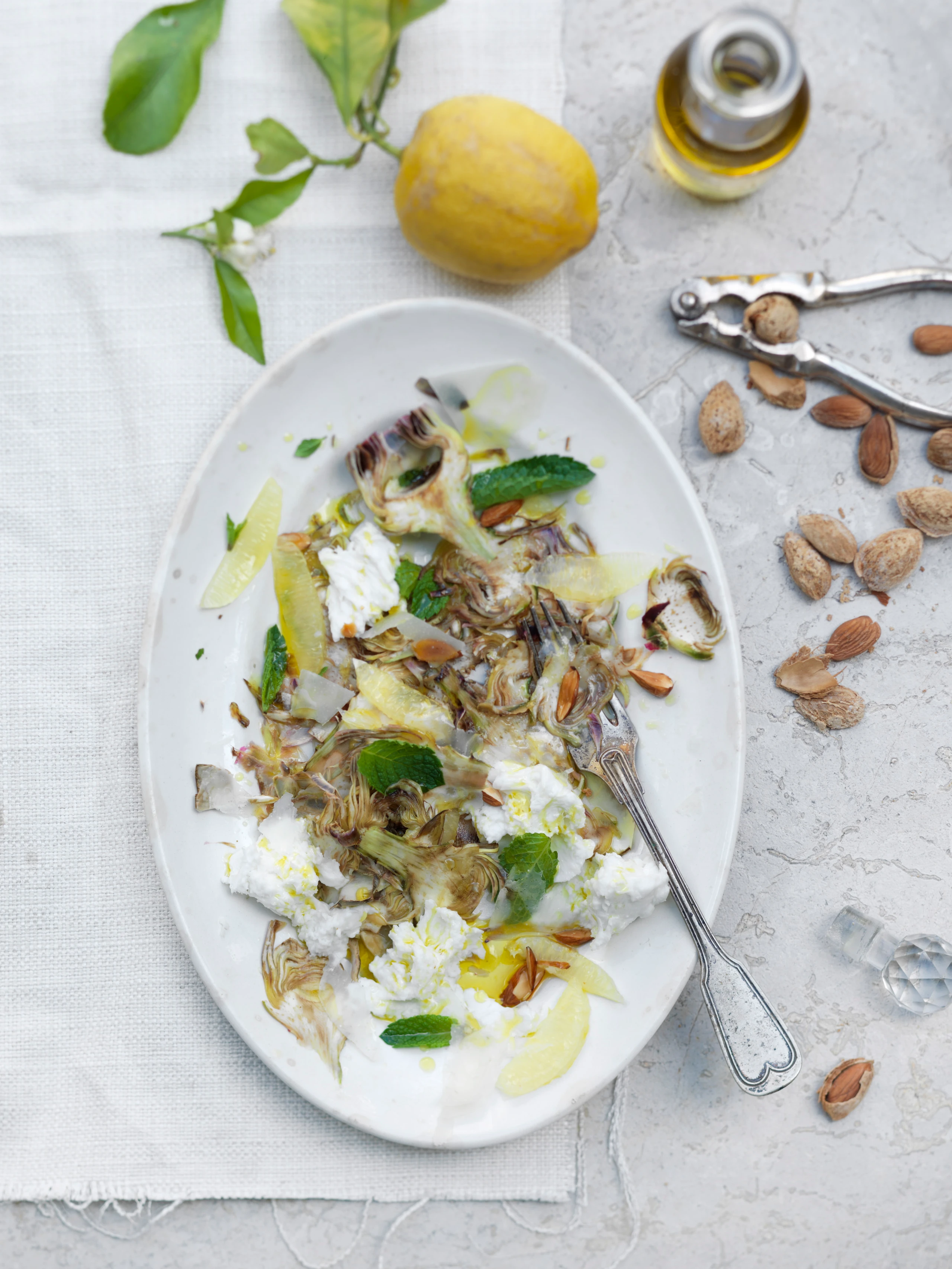 Artischockensalat mit Mozzarella