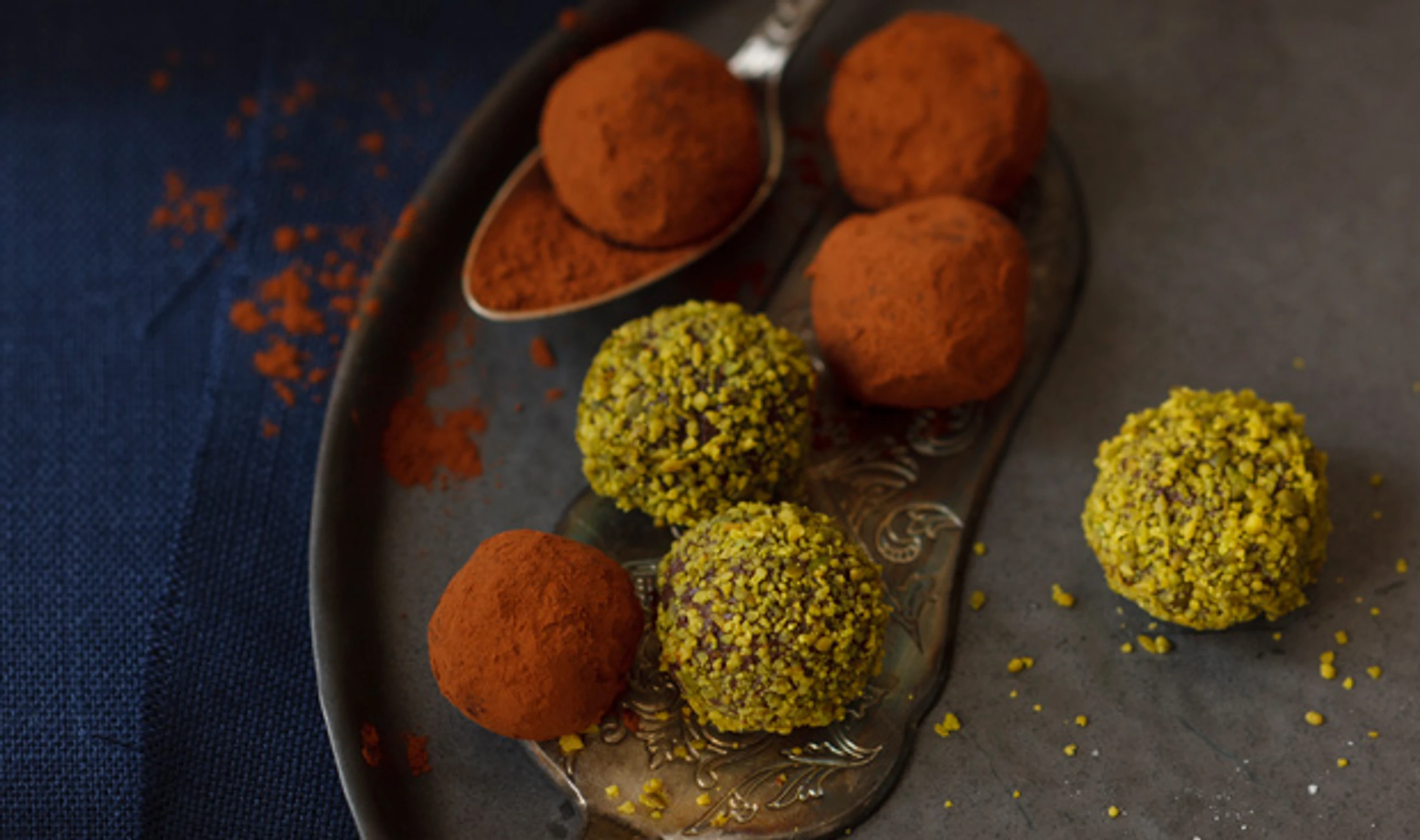 Rooibos-Schokolade-Trüffel