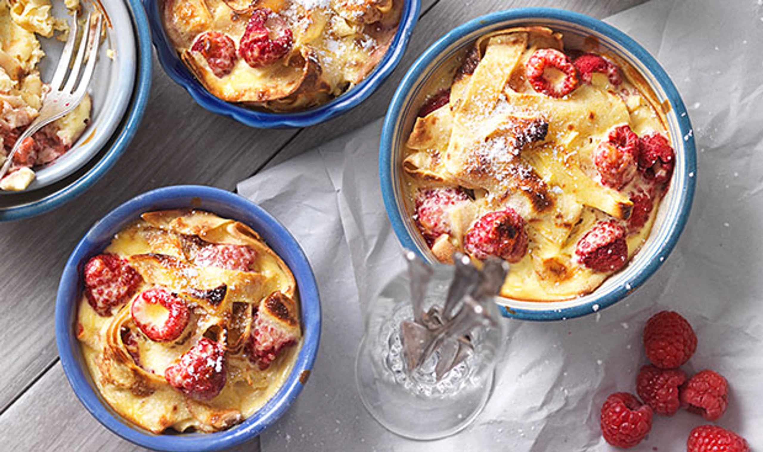 Frittatenauflauf mit Beeren