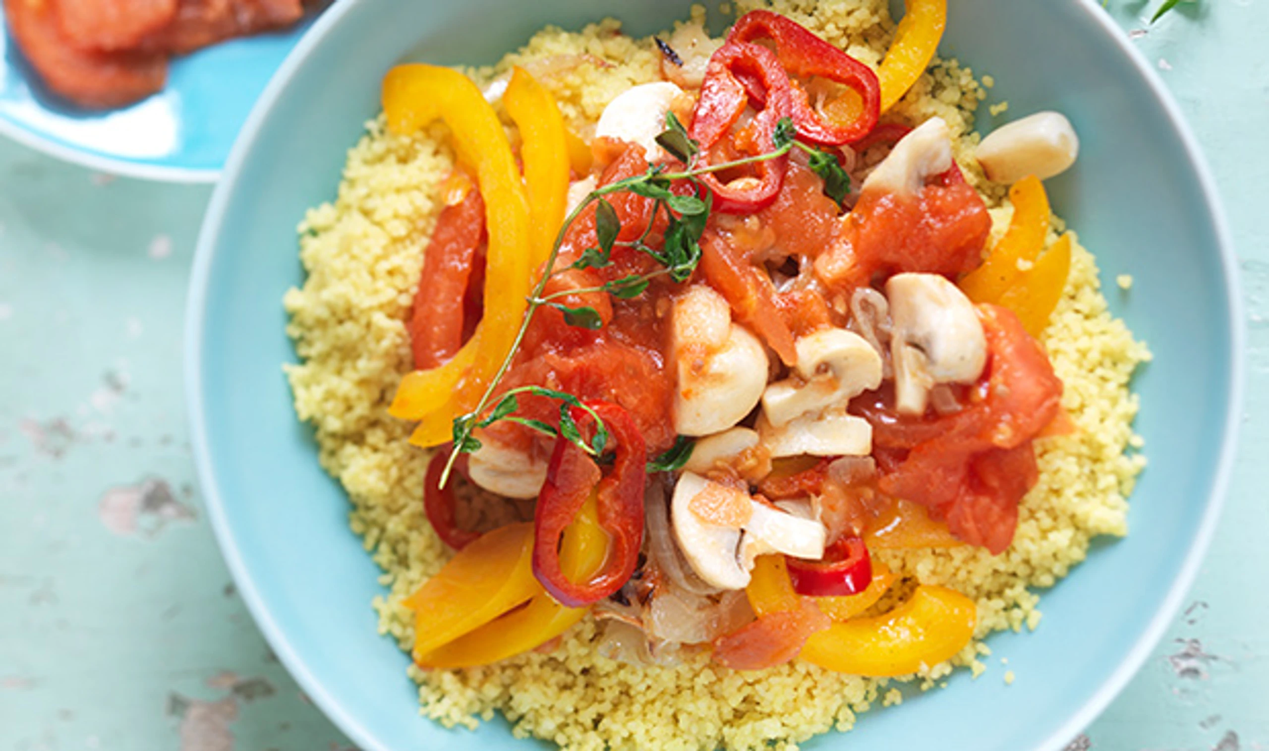 Gemüseragout mit Pilzen