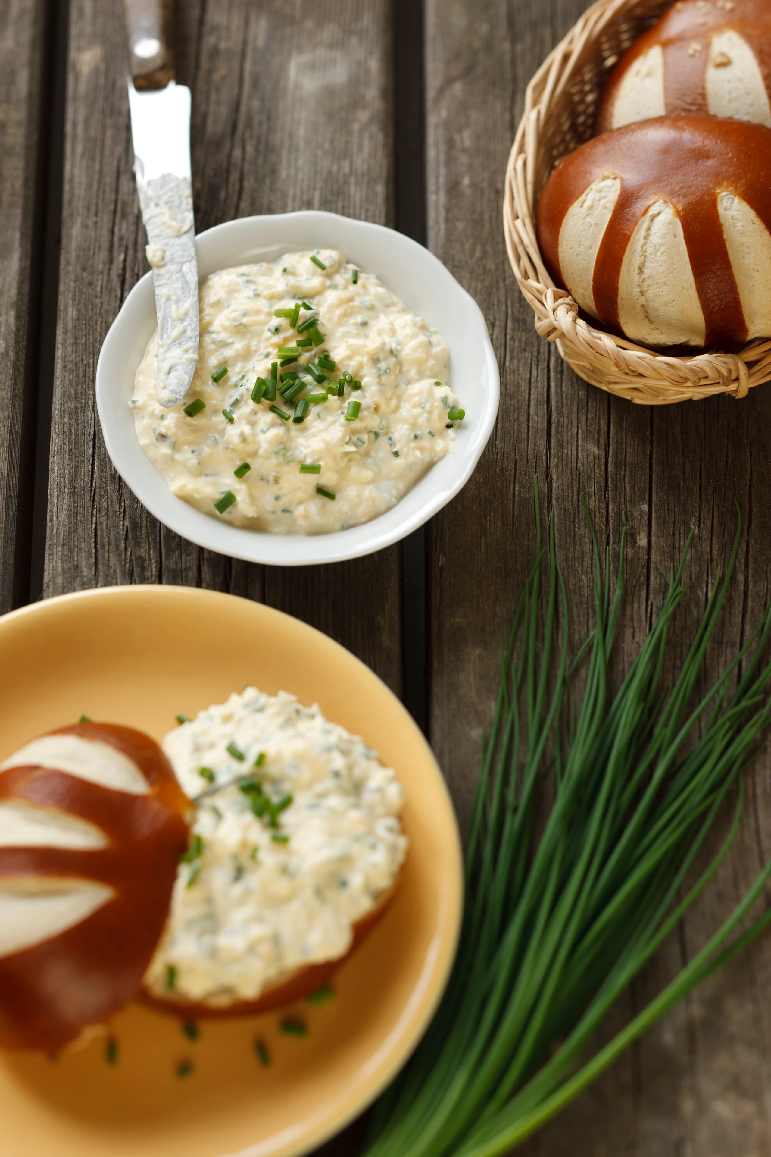Herrlicher Eiaufstrich mit Schnittlauch