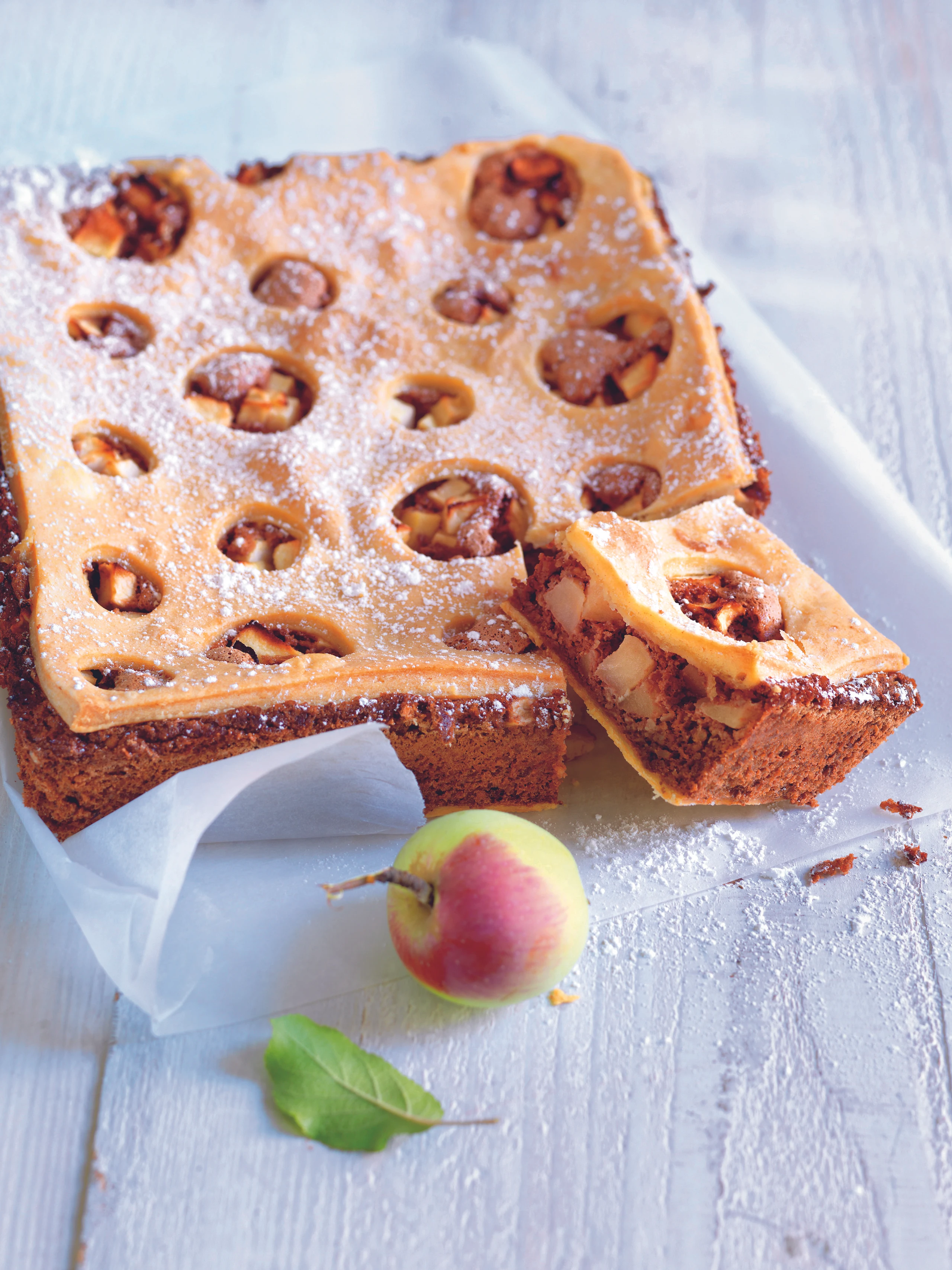 Apfel-Schoko-Nusskuchen