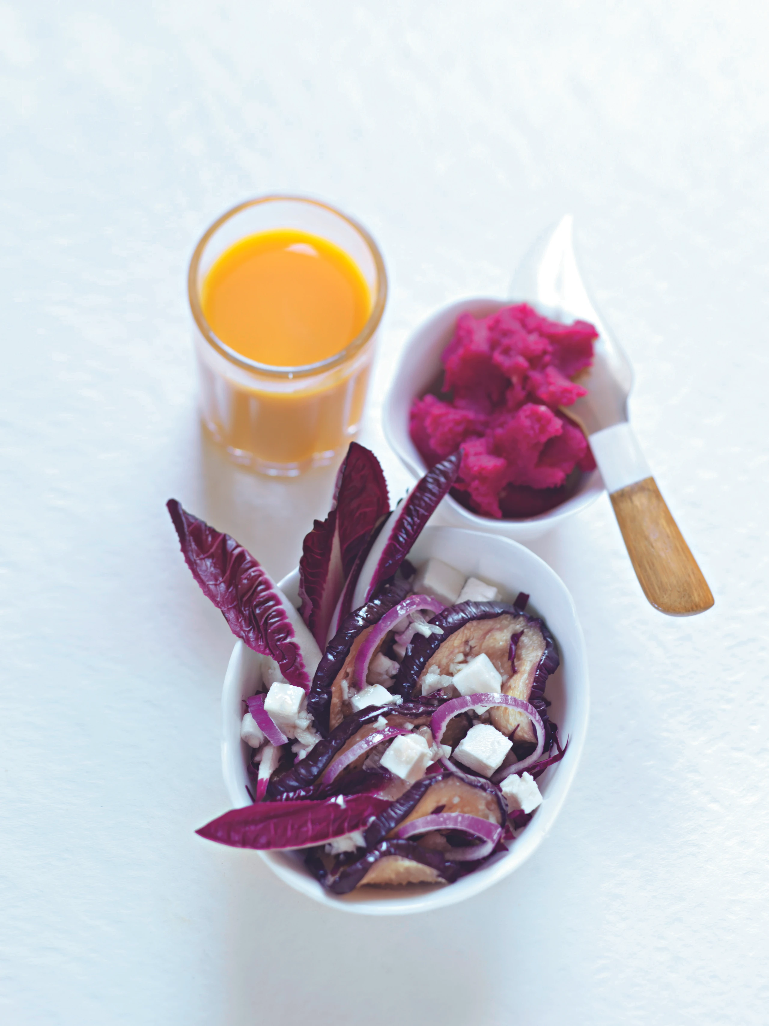 Melanzani mit Schafkäse