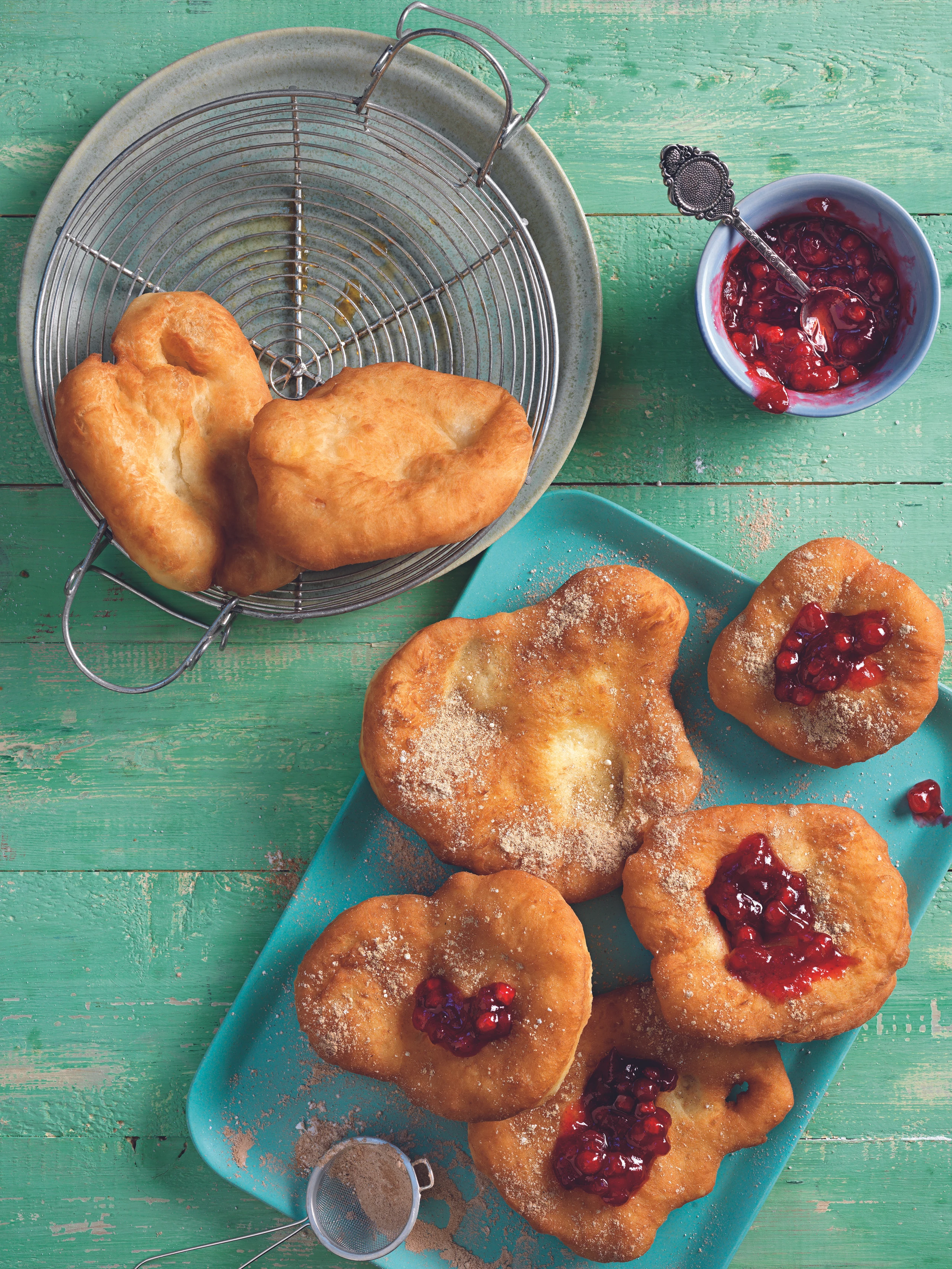 Platzeln mit Preiselbeeren