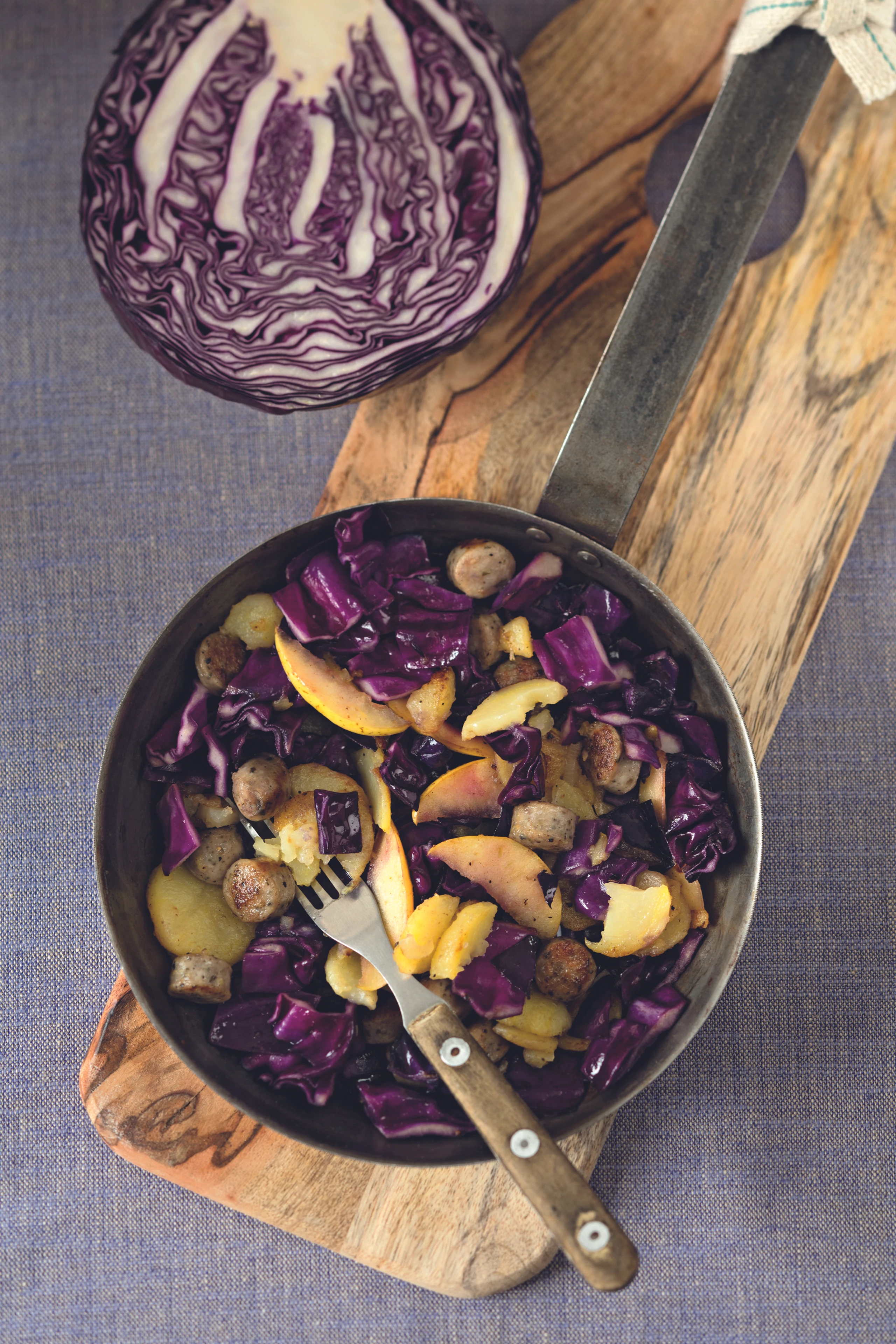 Kraut-Erdäpfelgröstl