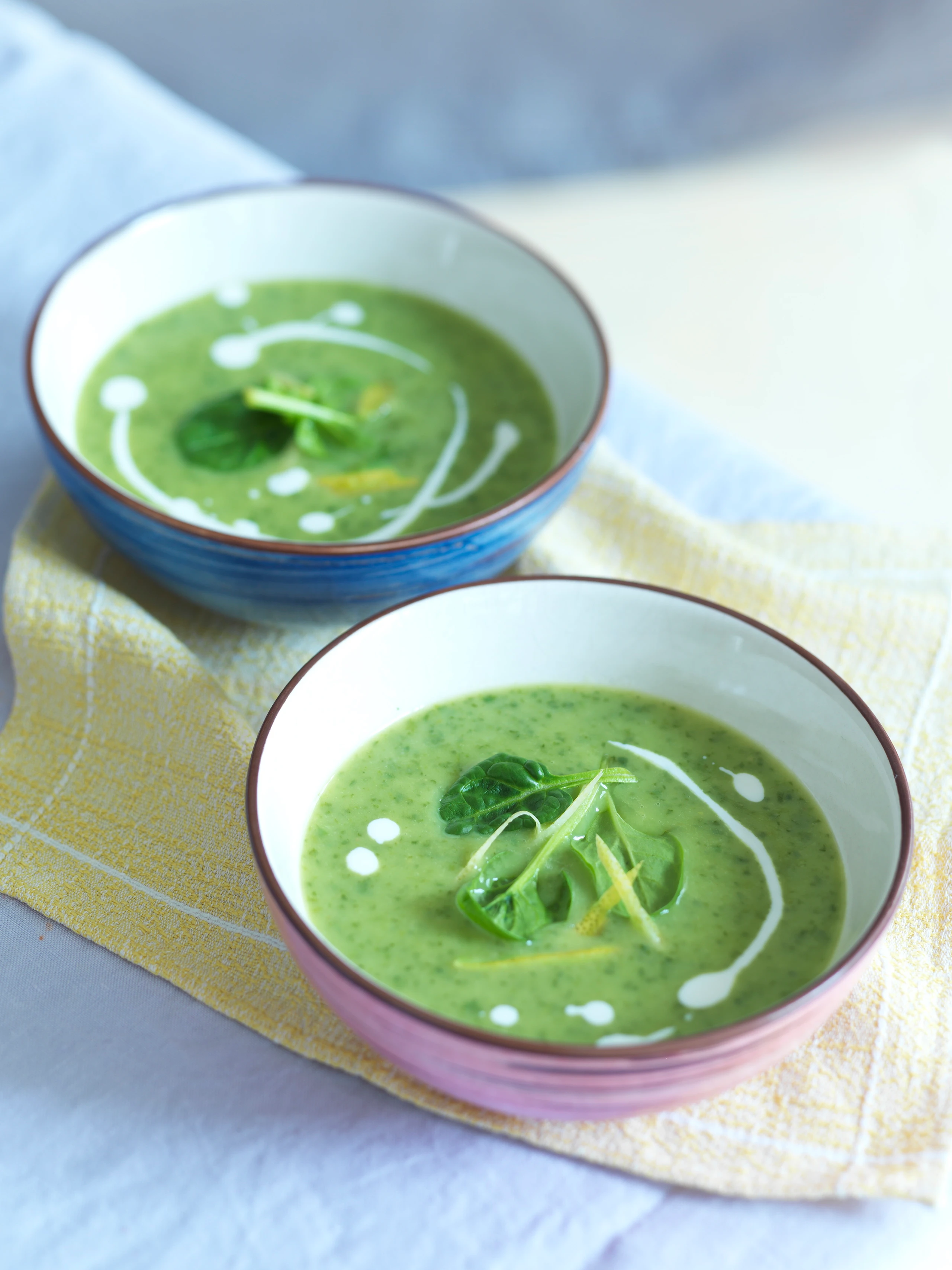 Spinat-Sellerie-Suppe