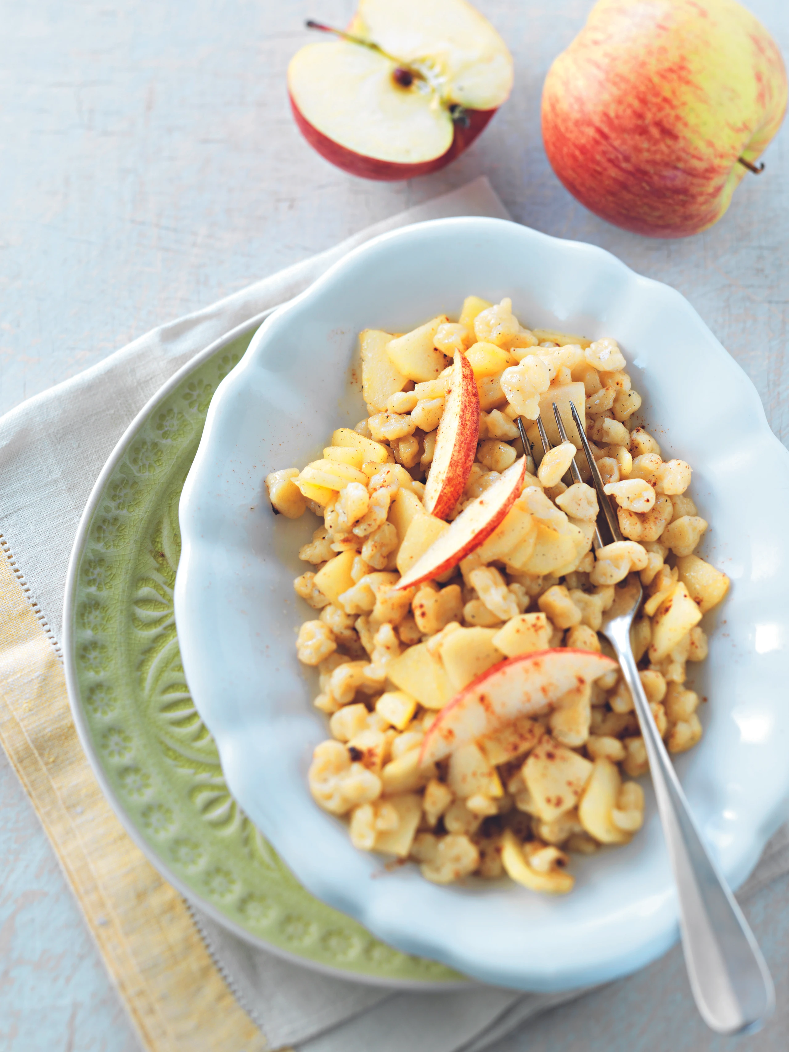 Apfelspätzle