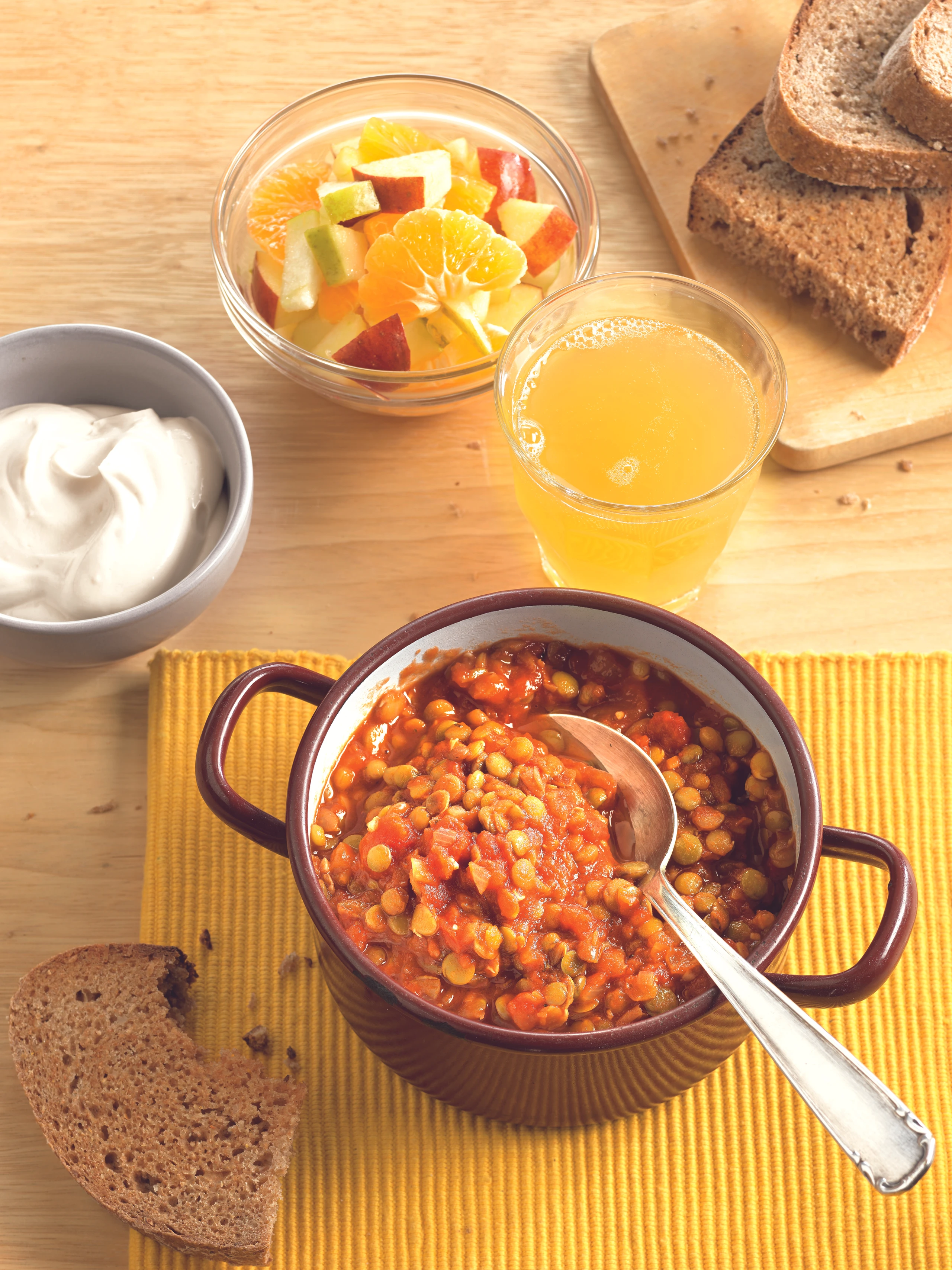 Veganer Linseneintopf