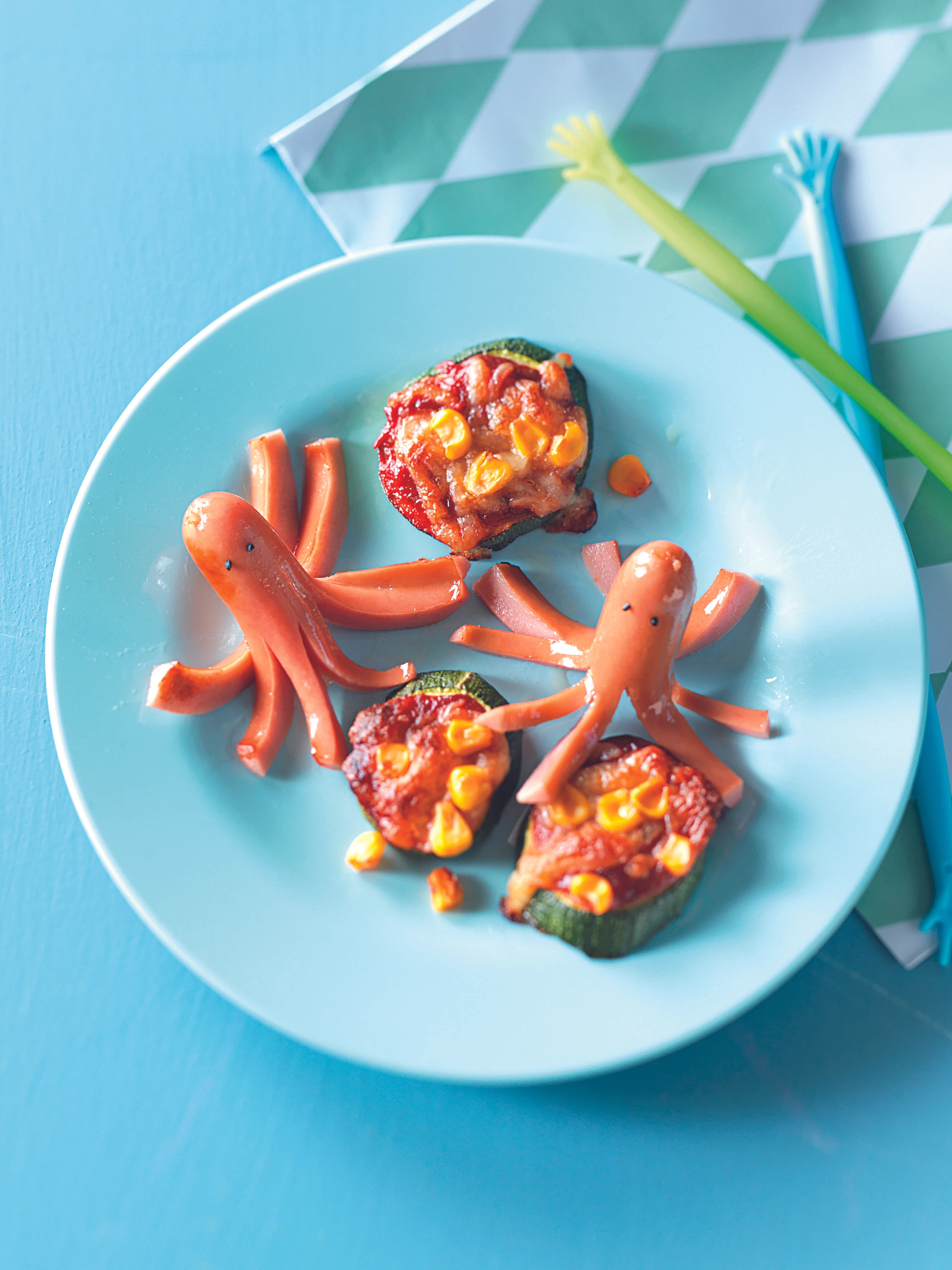 Würstel-Kraken auf Schatzinseln