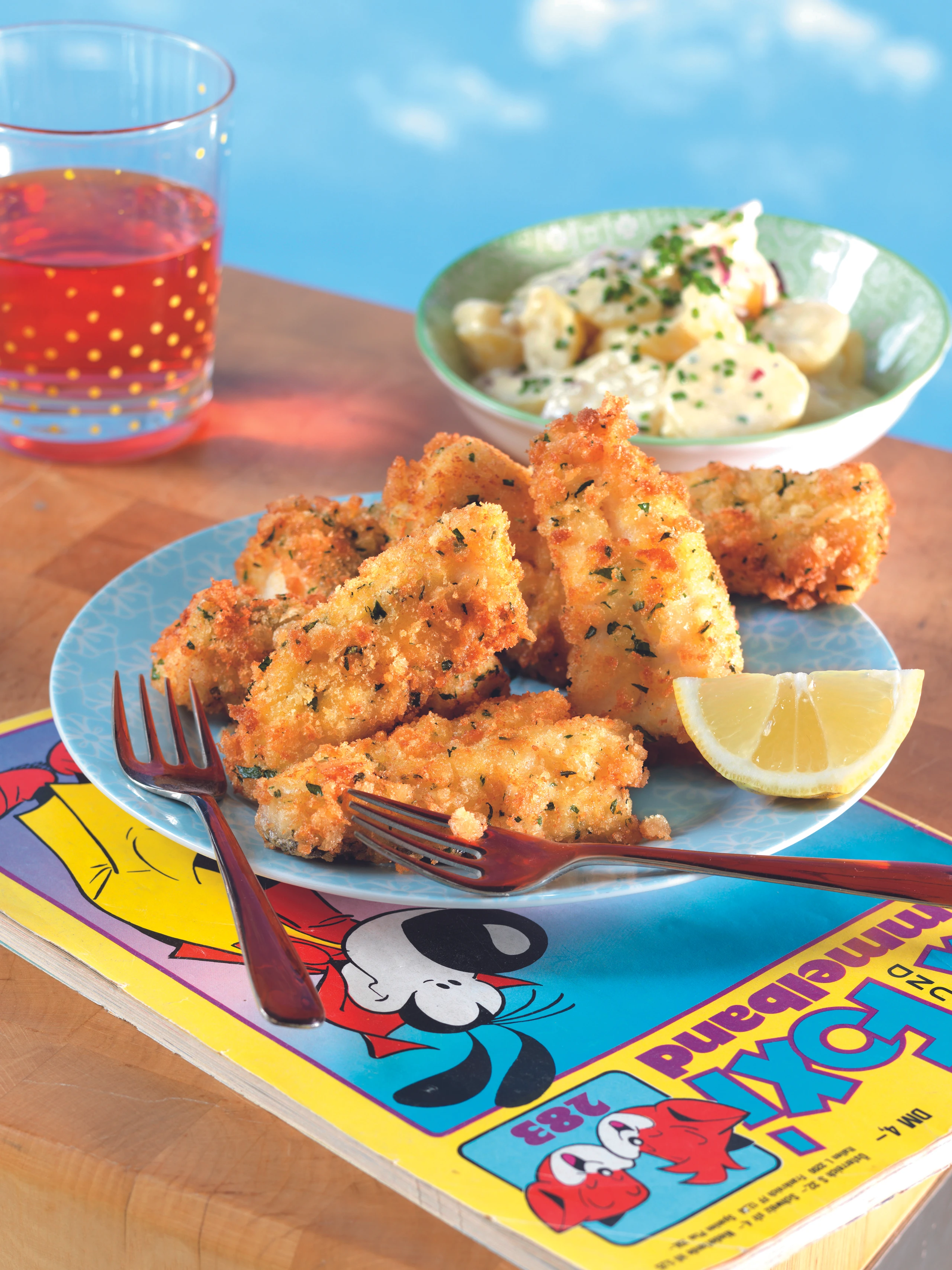 Zander-Fischstäbchen