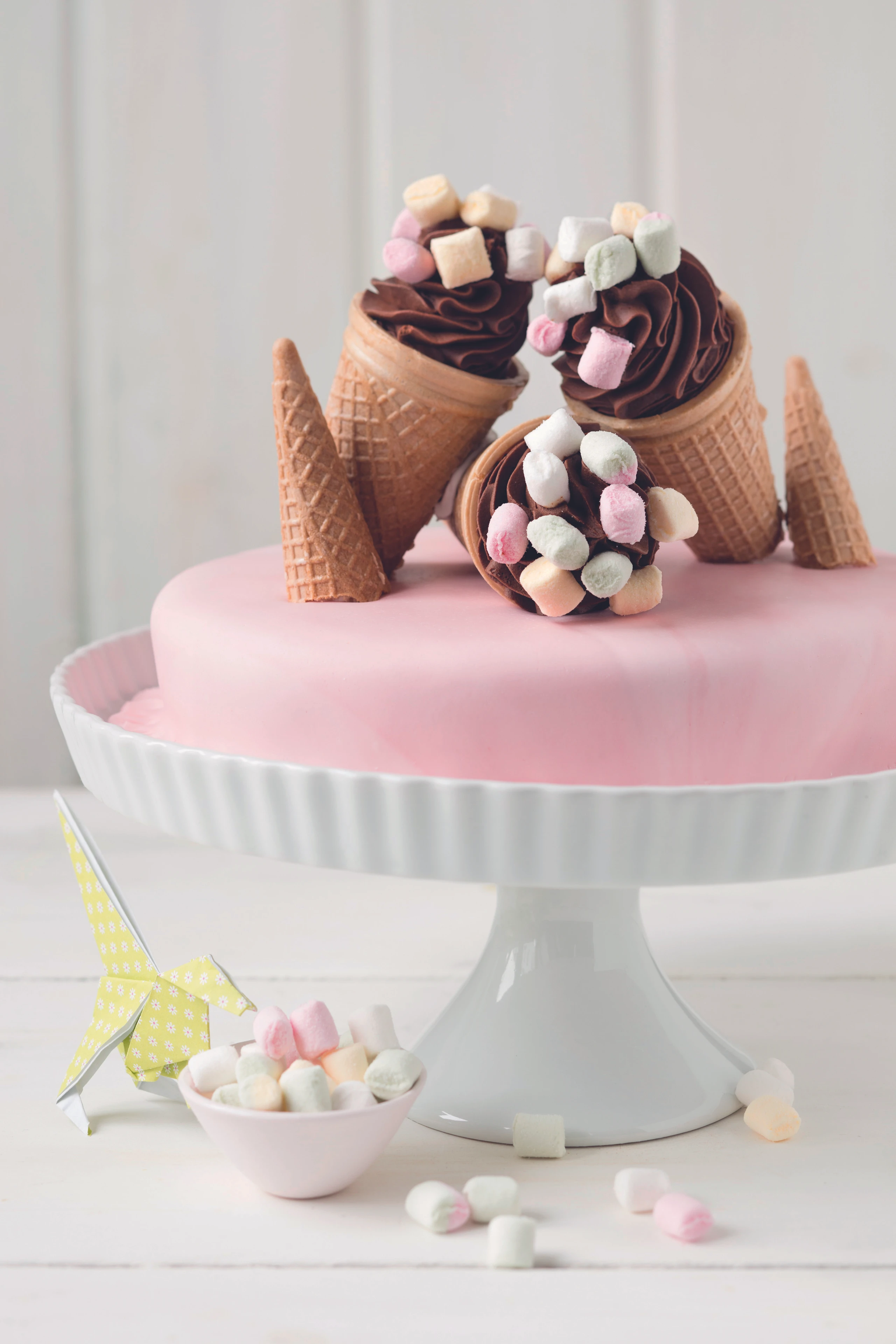 Partytorte mit Schokostanitzeln