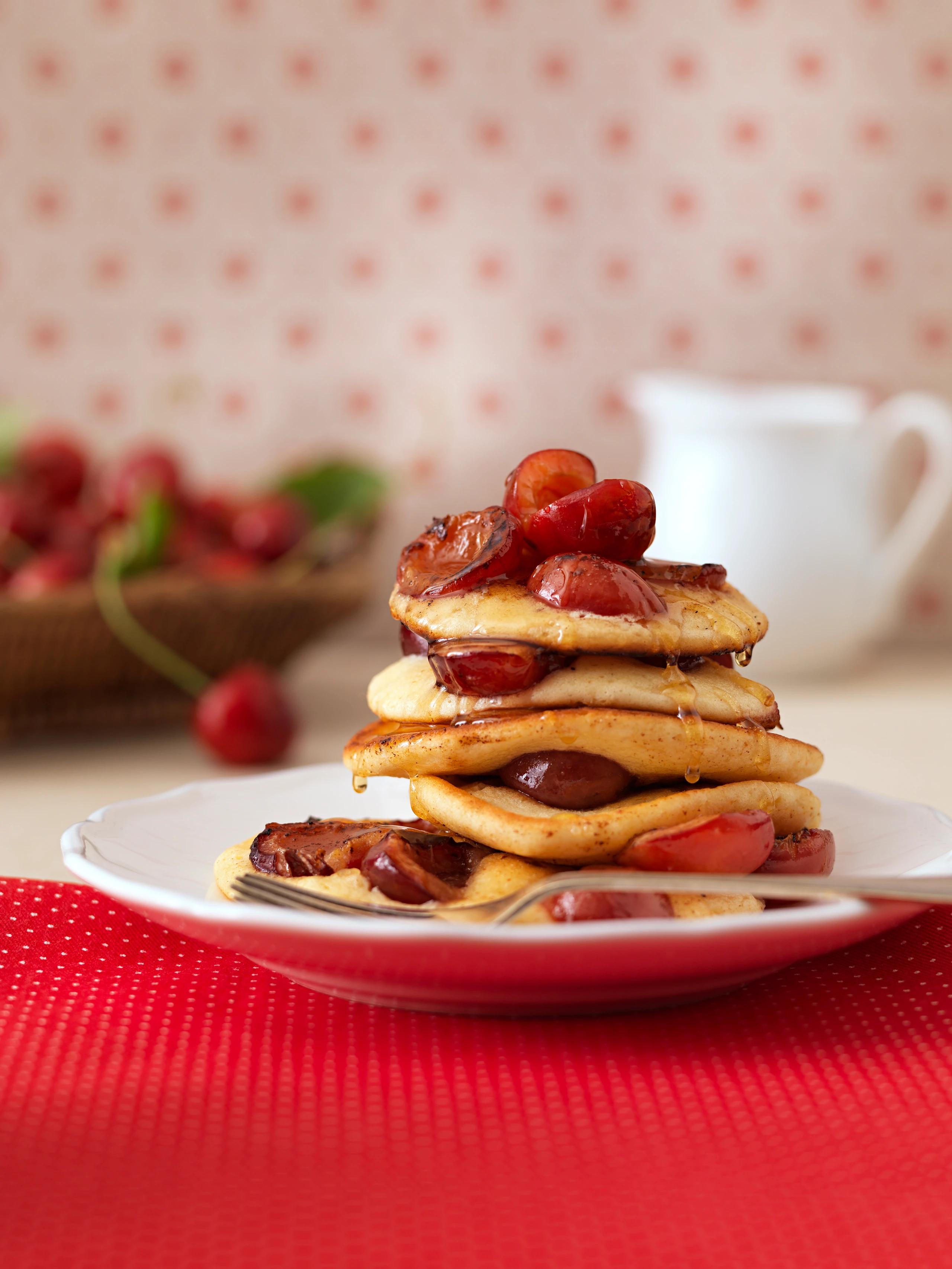 Kirschdalken mit Ingwer