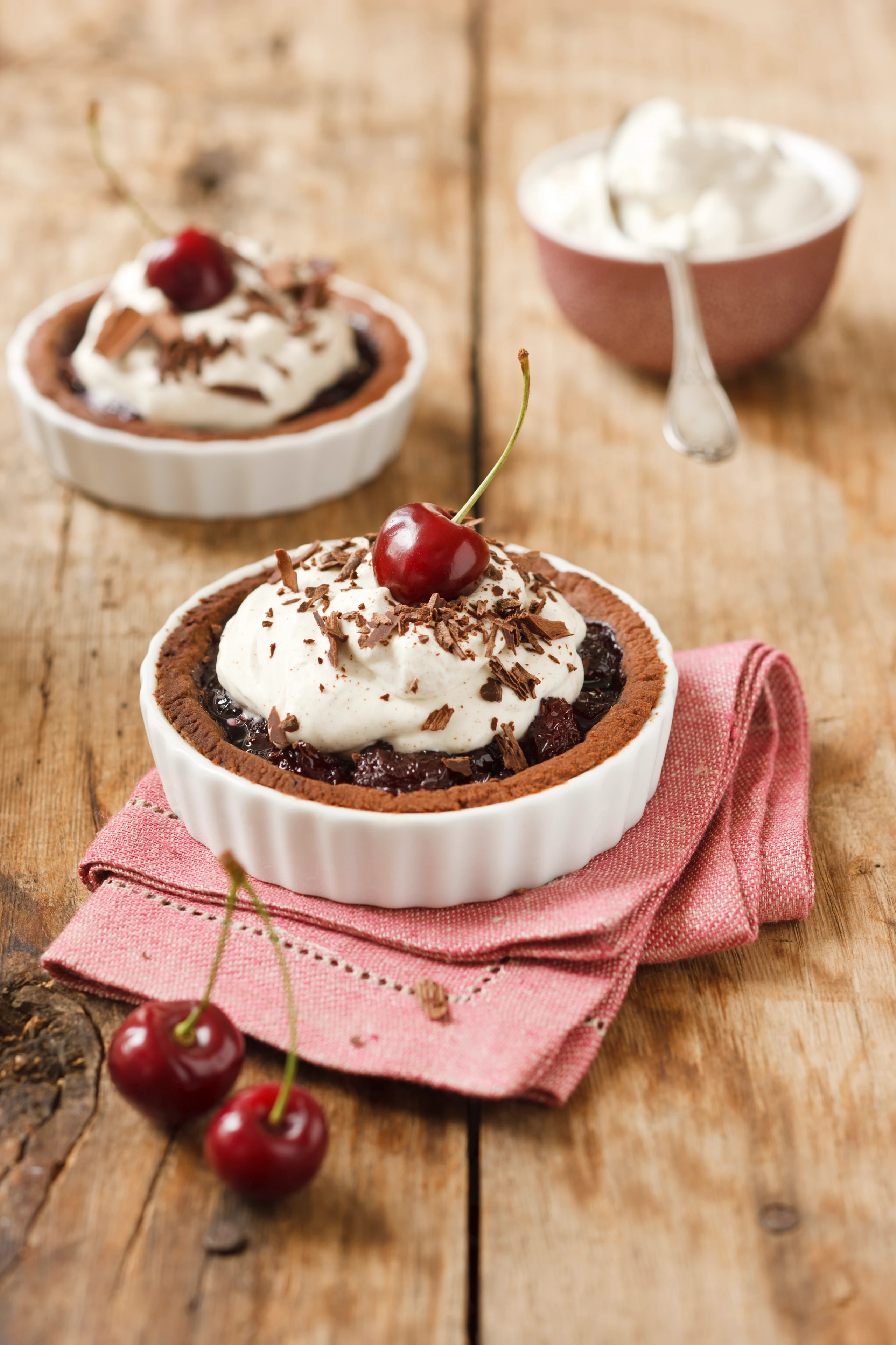 Schwarzwälder Kirschtartelettes