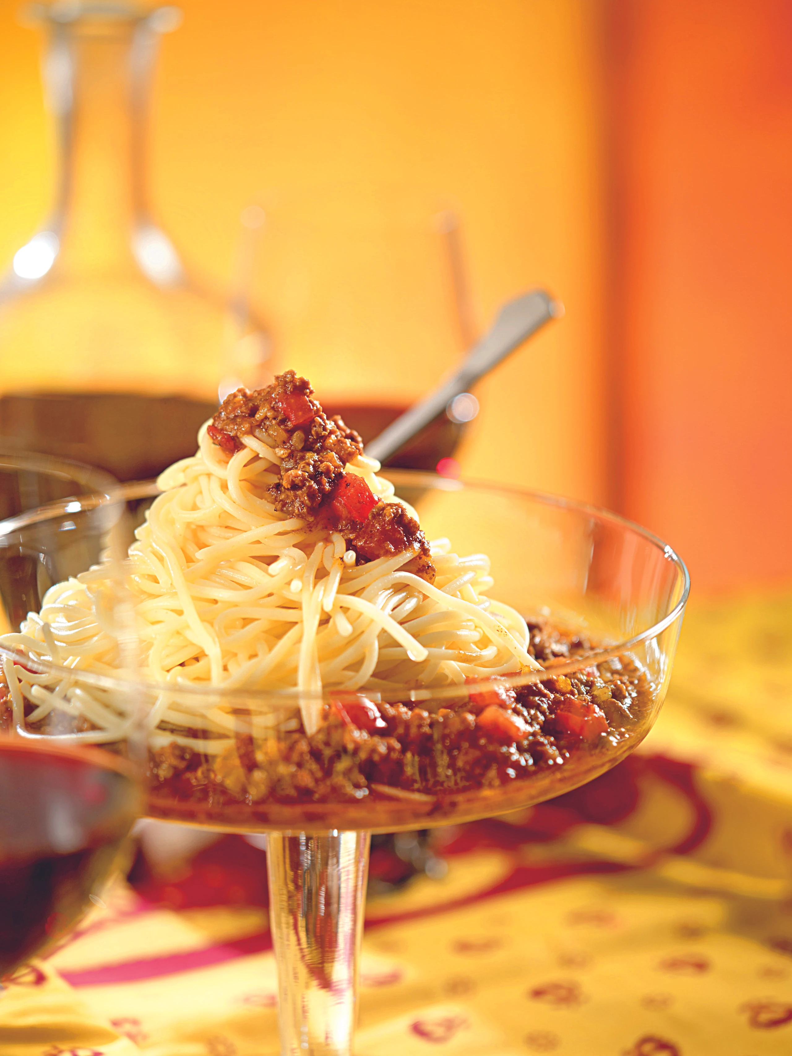 Spaghettini mit Fleischsauce