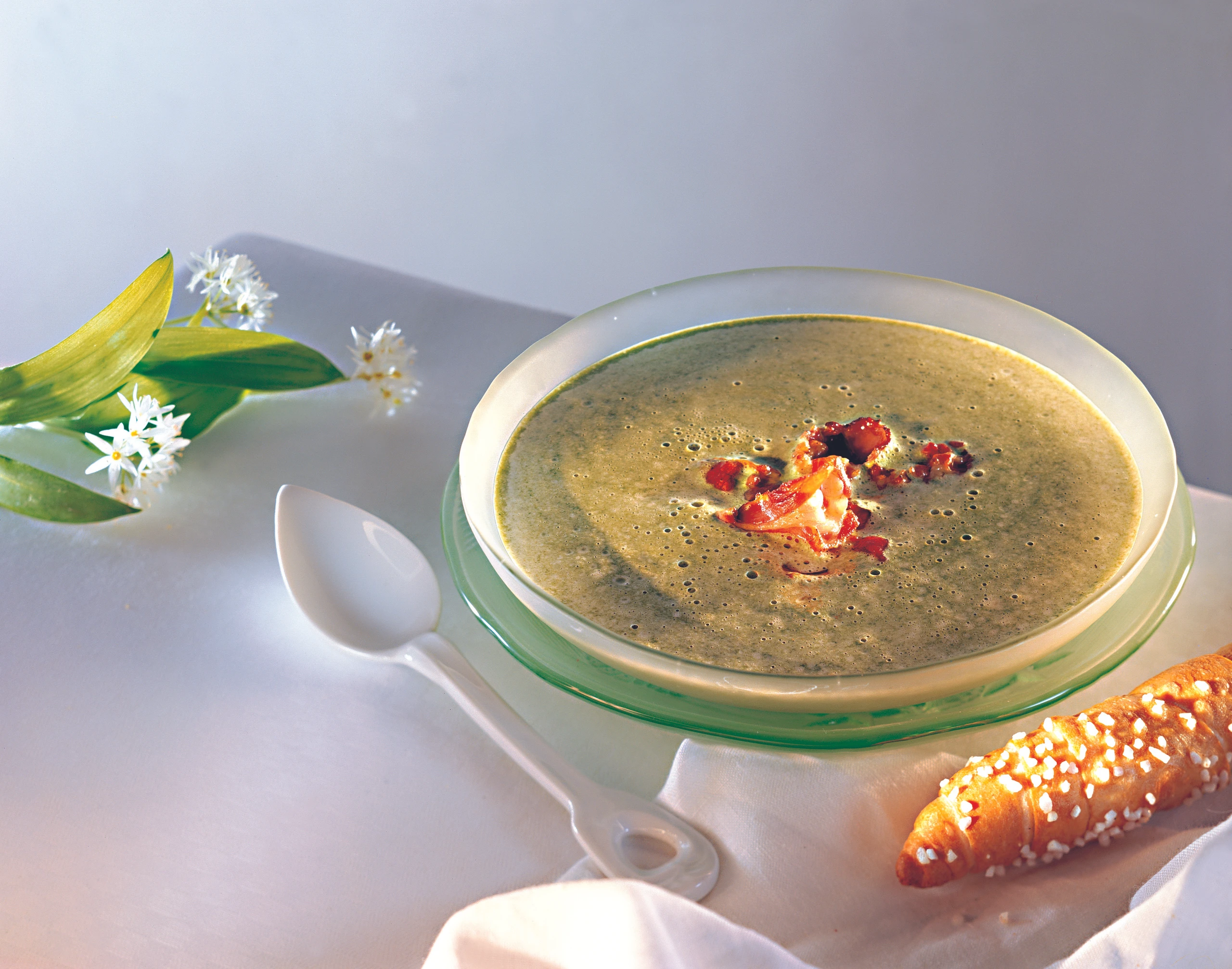 Bärlauch-Cremesuppe