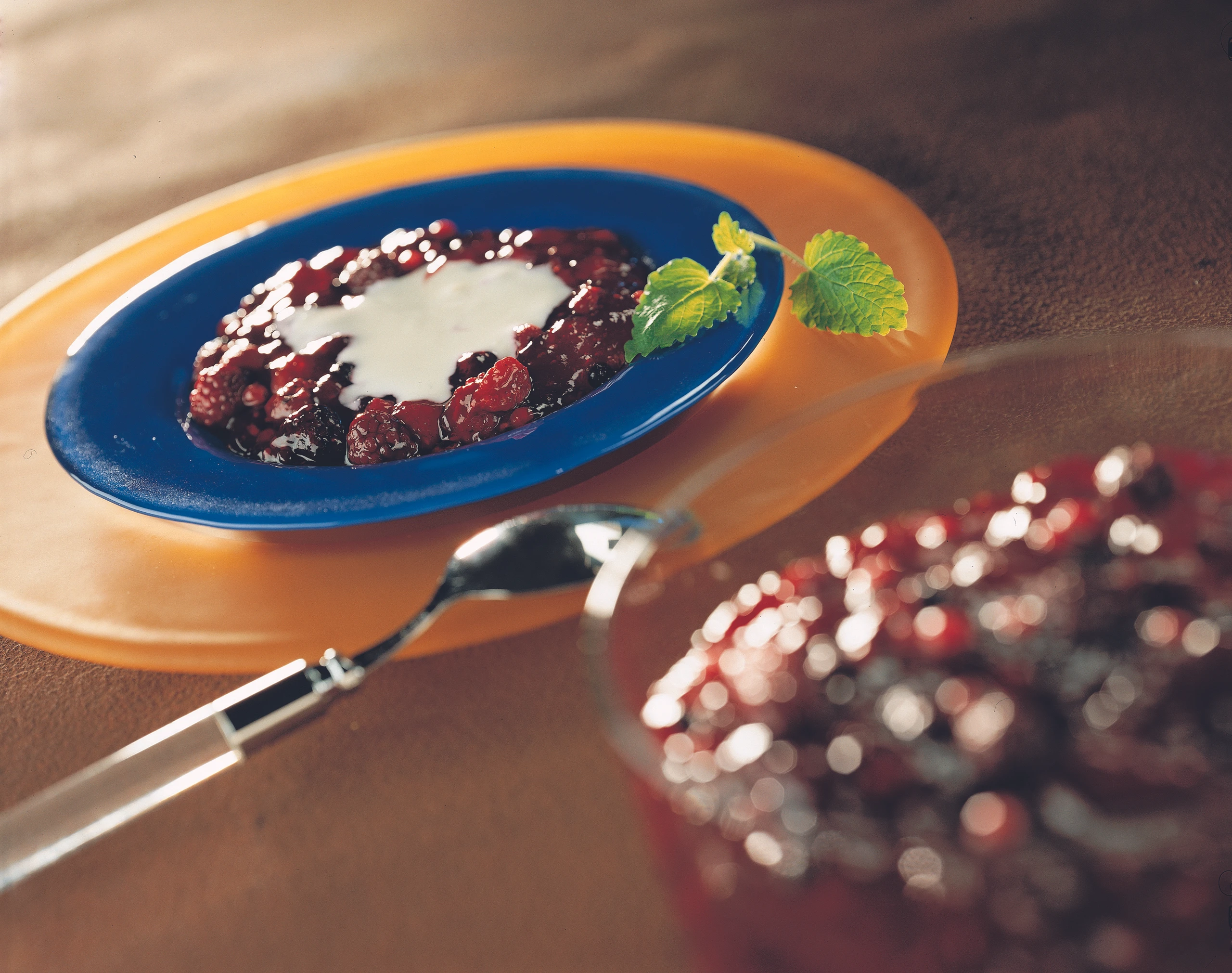 Puolukkaliemi: Finnische Beerengrütze