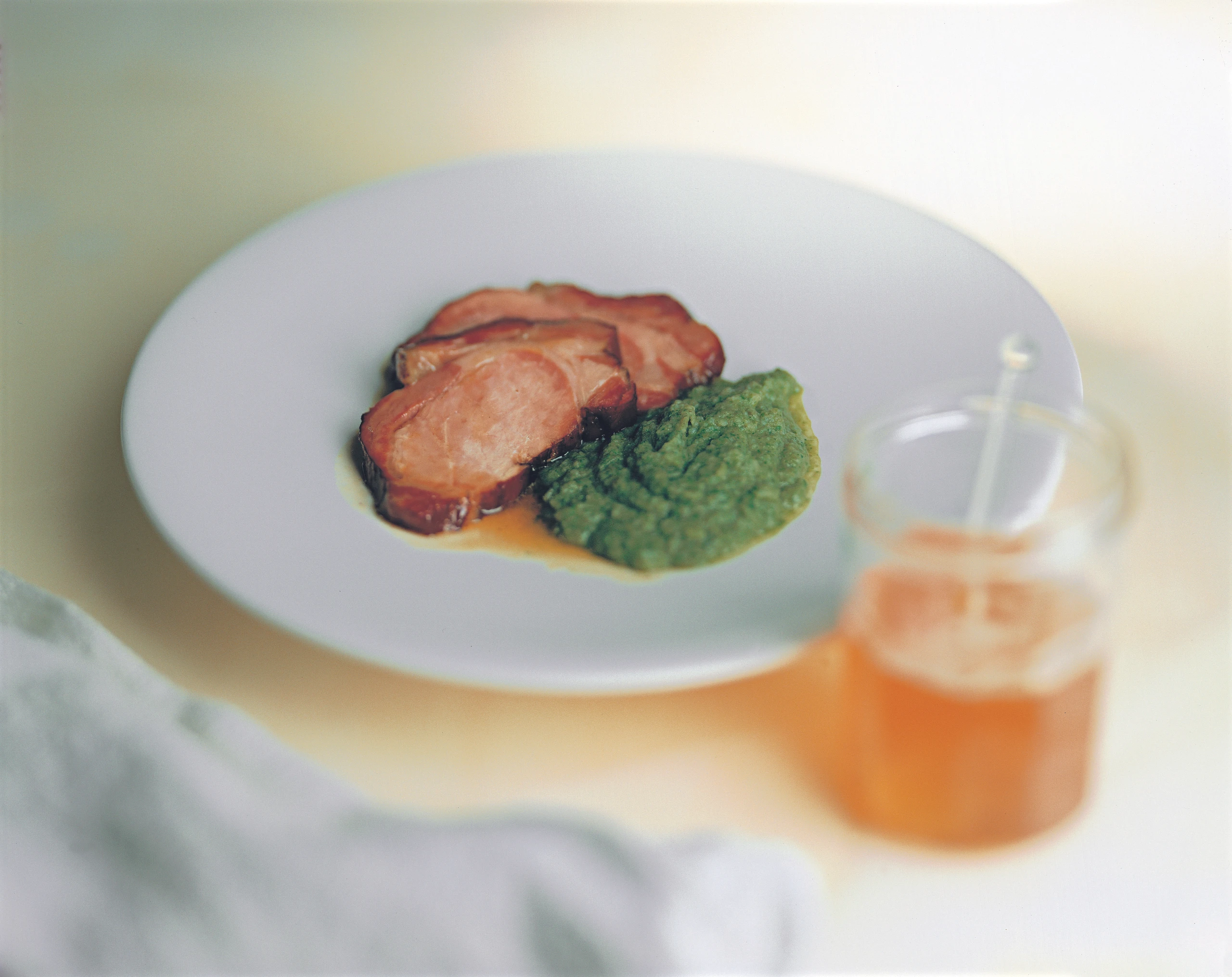 Selchschopf mit Honig-Bier-Kruste