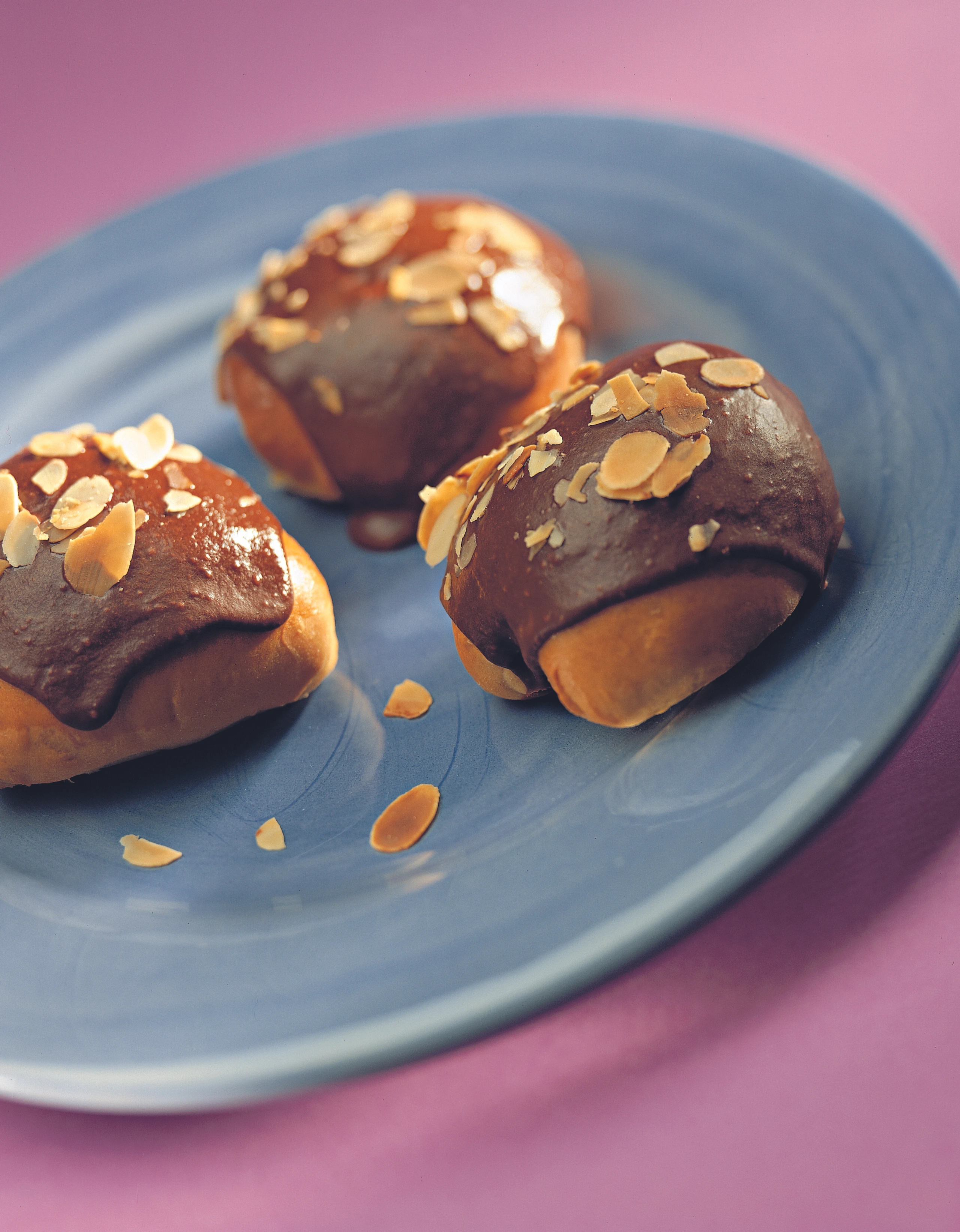 Cremeboller Schokolade-Brioches