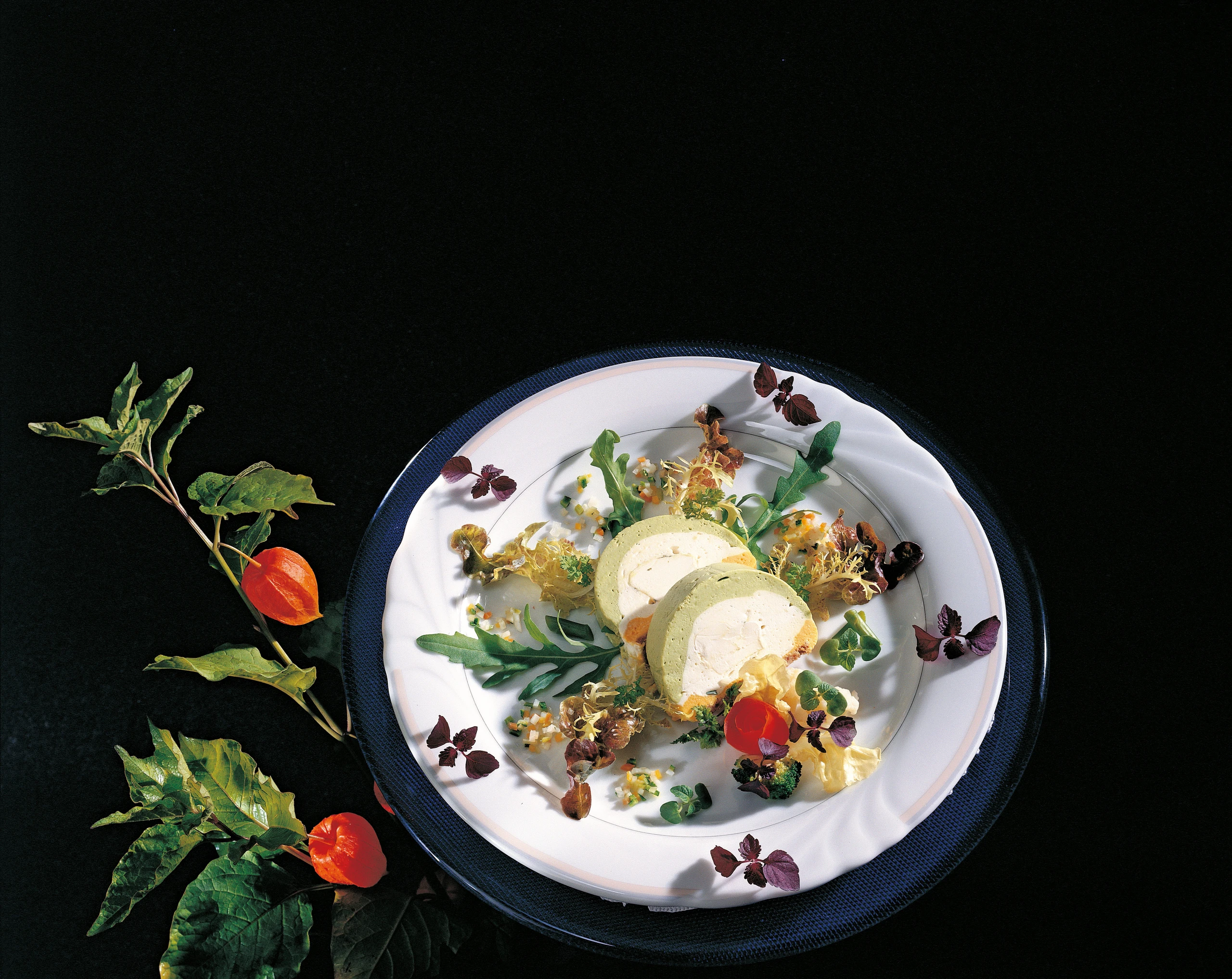 Gemüse-Schafkäse-Mousse