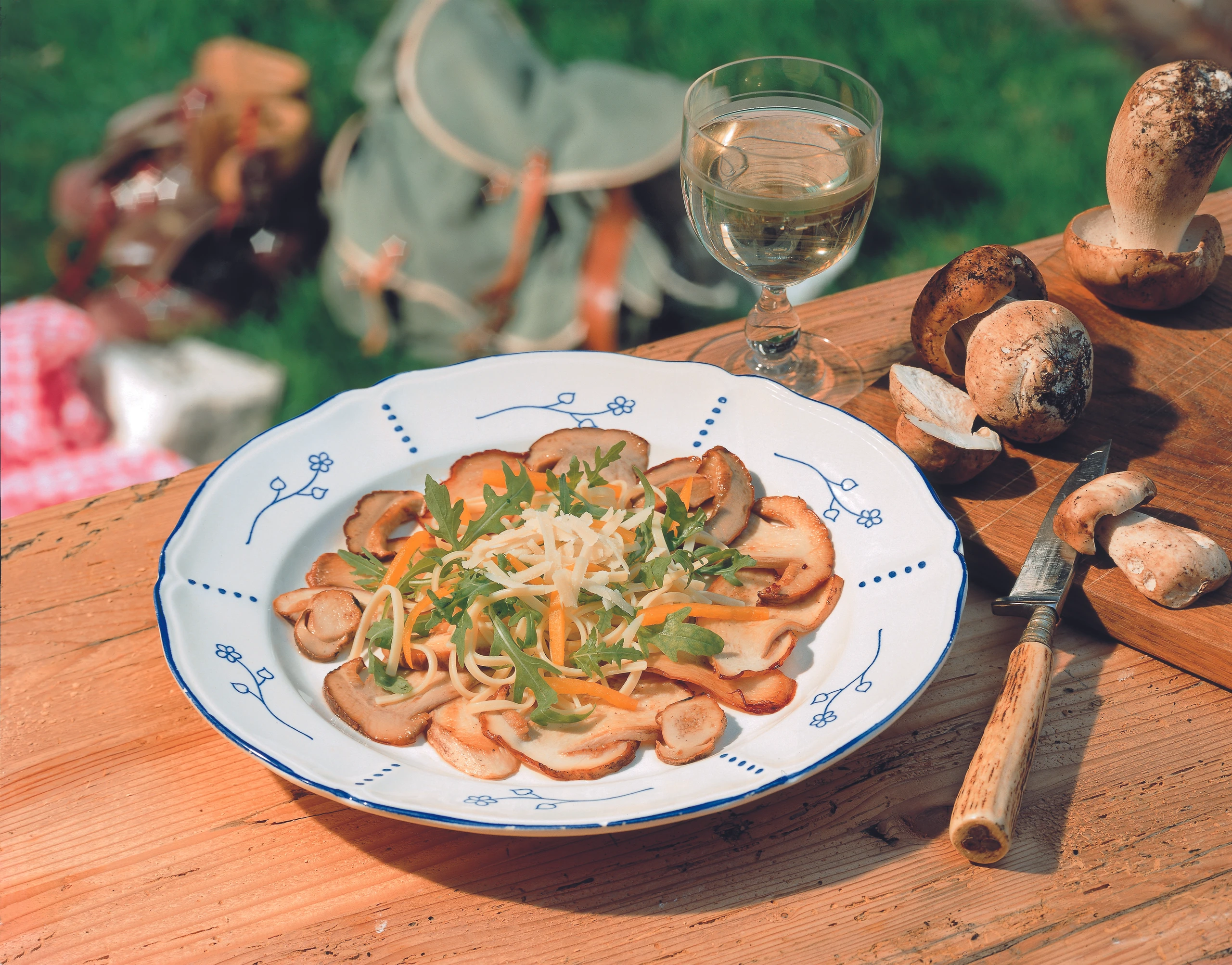 Steinpilz-Nudelsalat