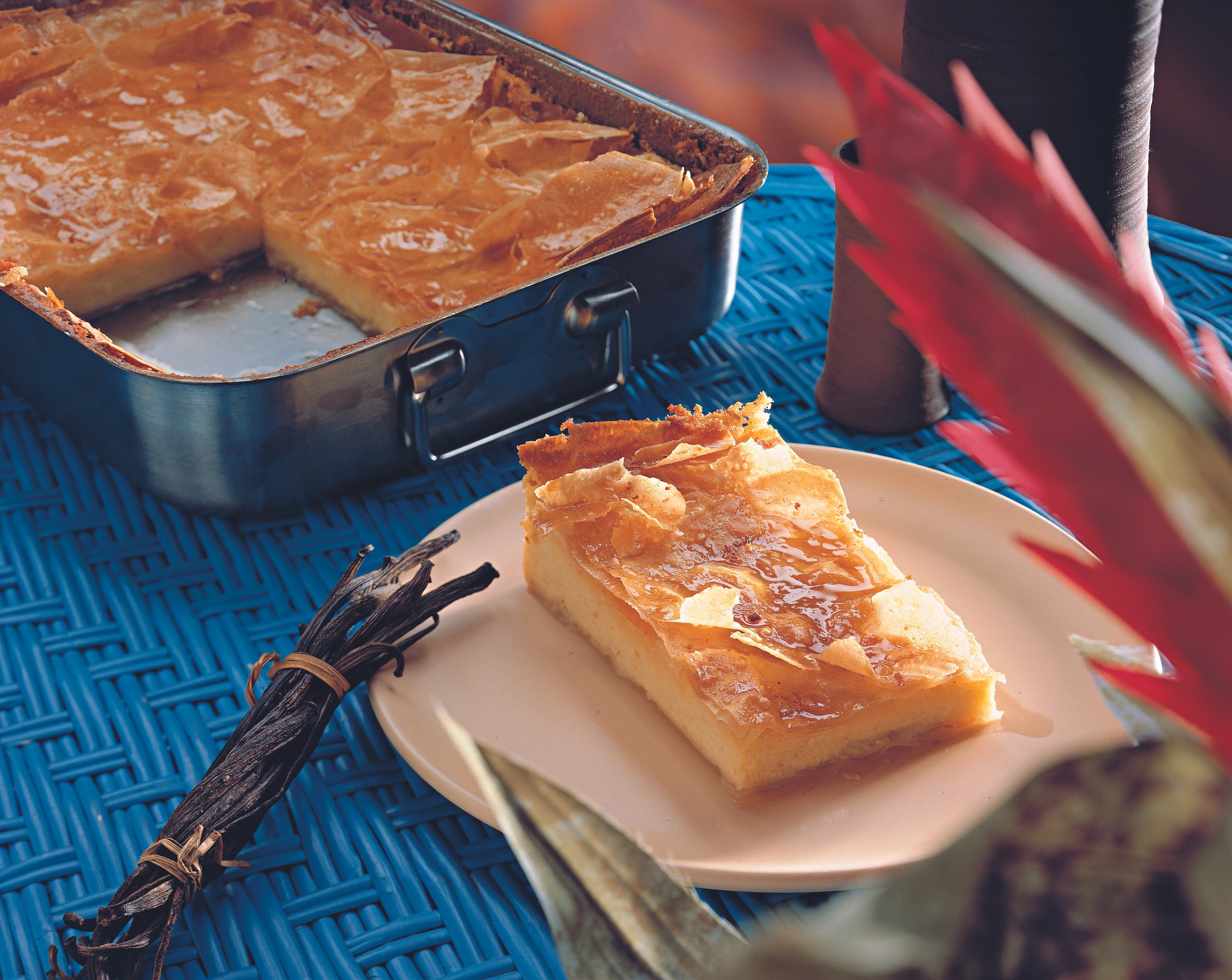 Galaktoboureko: Griechischer Vanillecreme-Kuchen