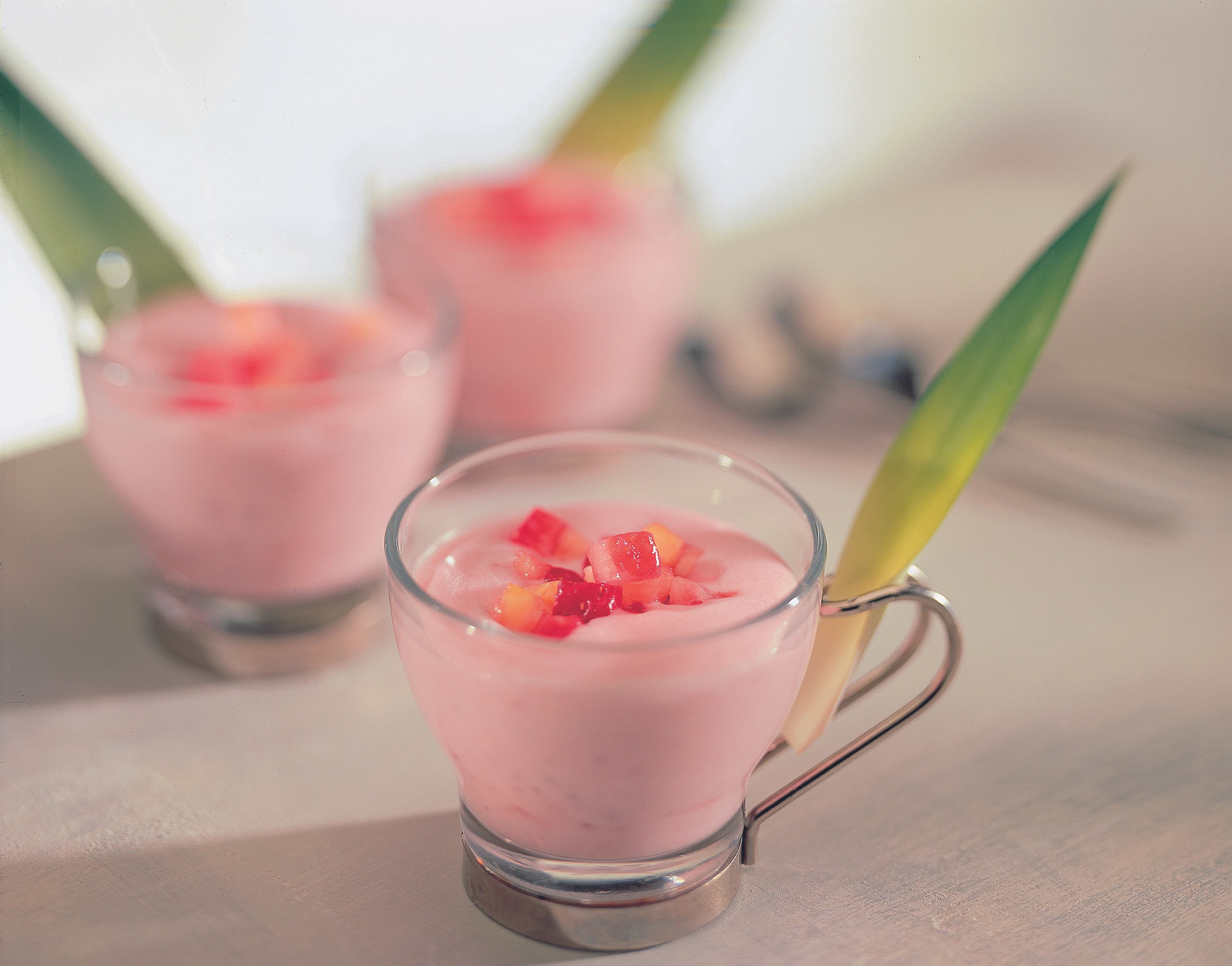 Erdbeer-Ananas-Creme