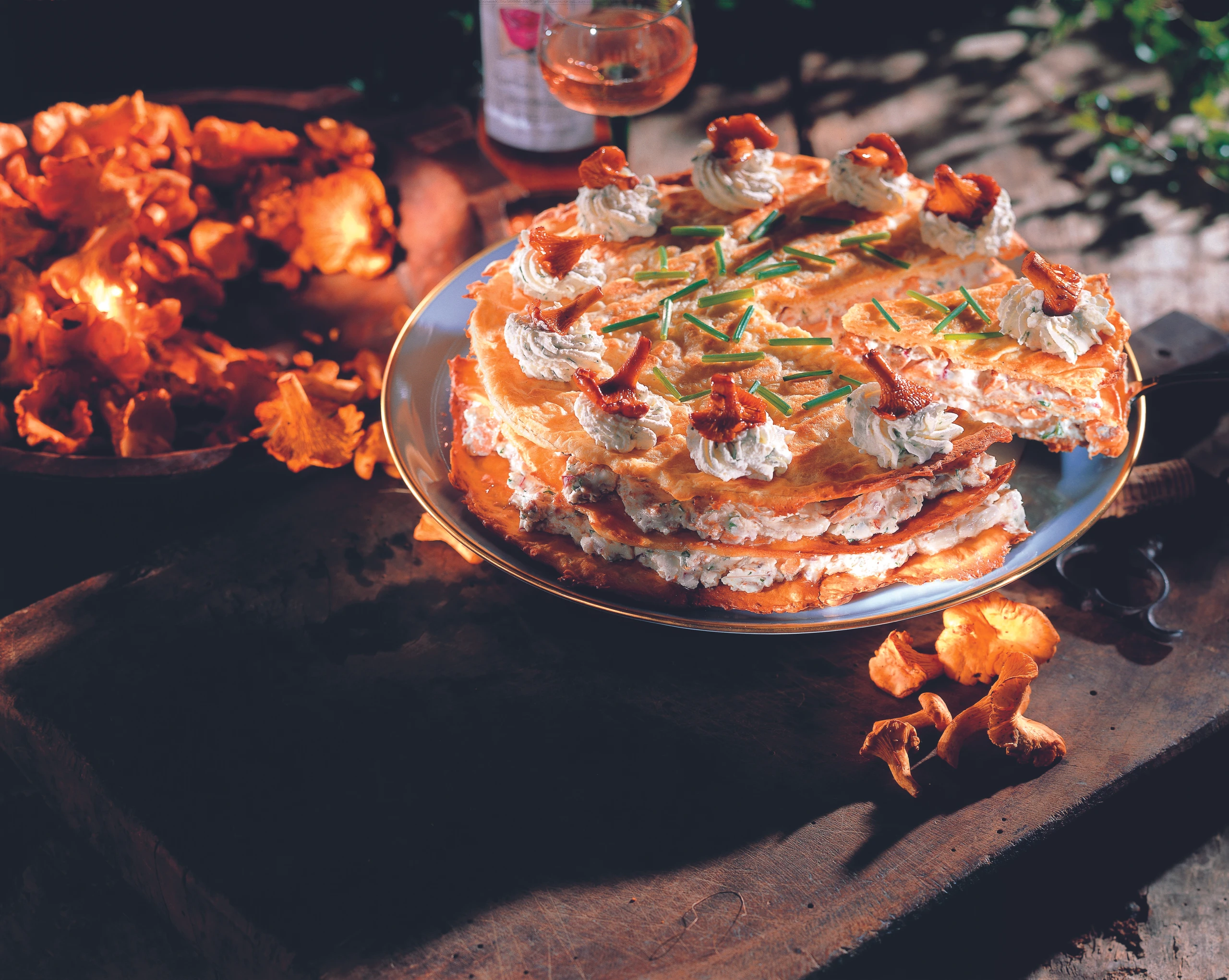 Eierschwammerl-Torte