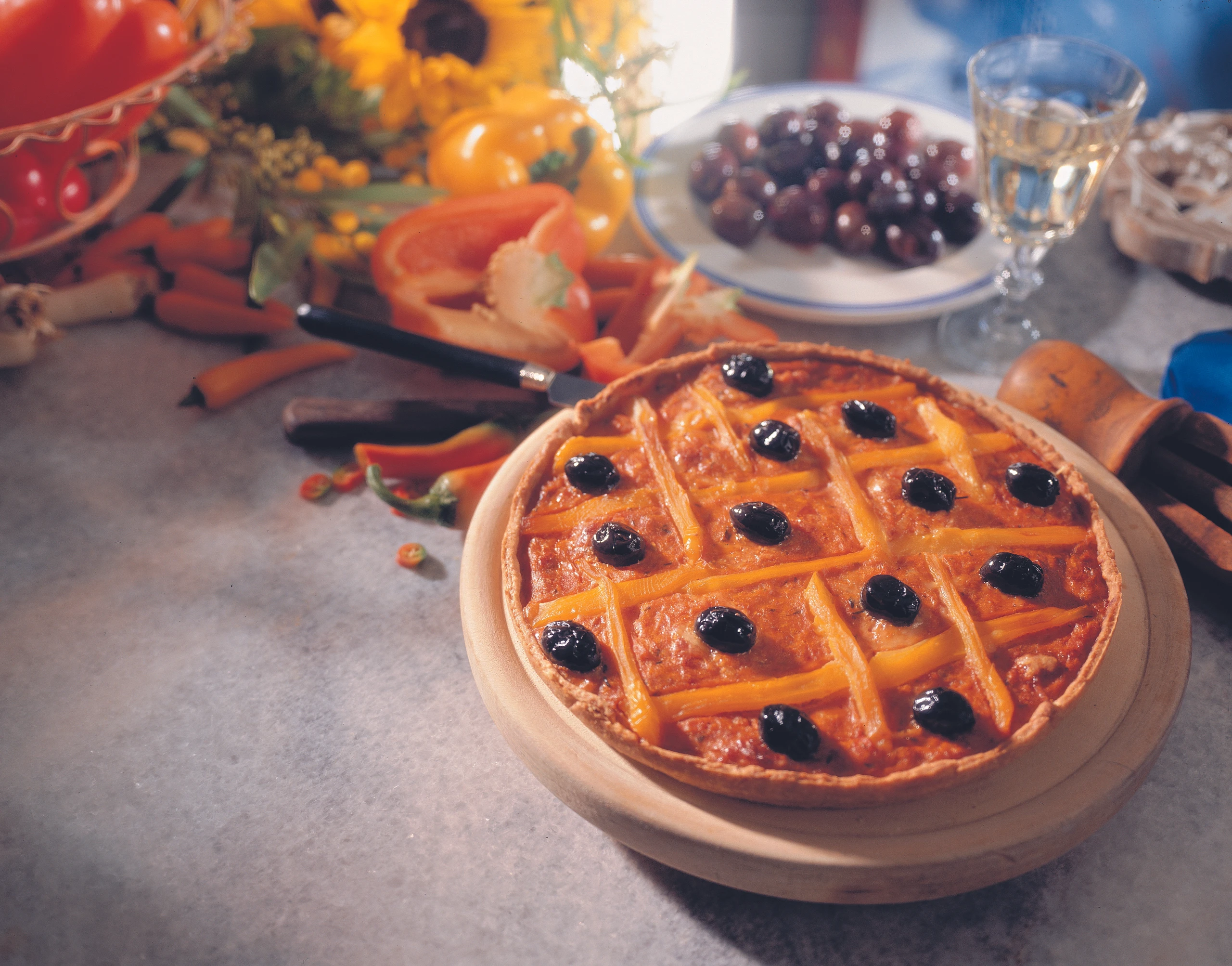 Provenzalische Paradeiser-Quiche