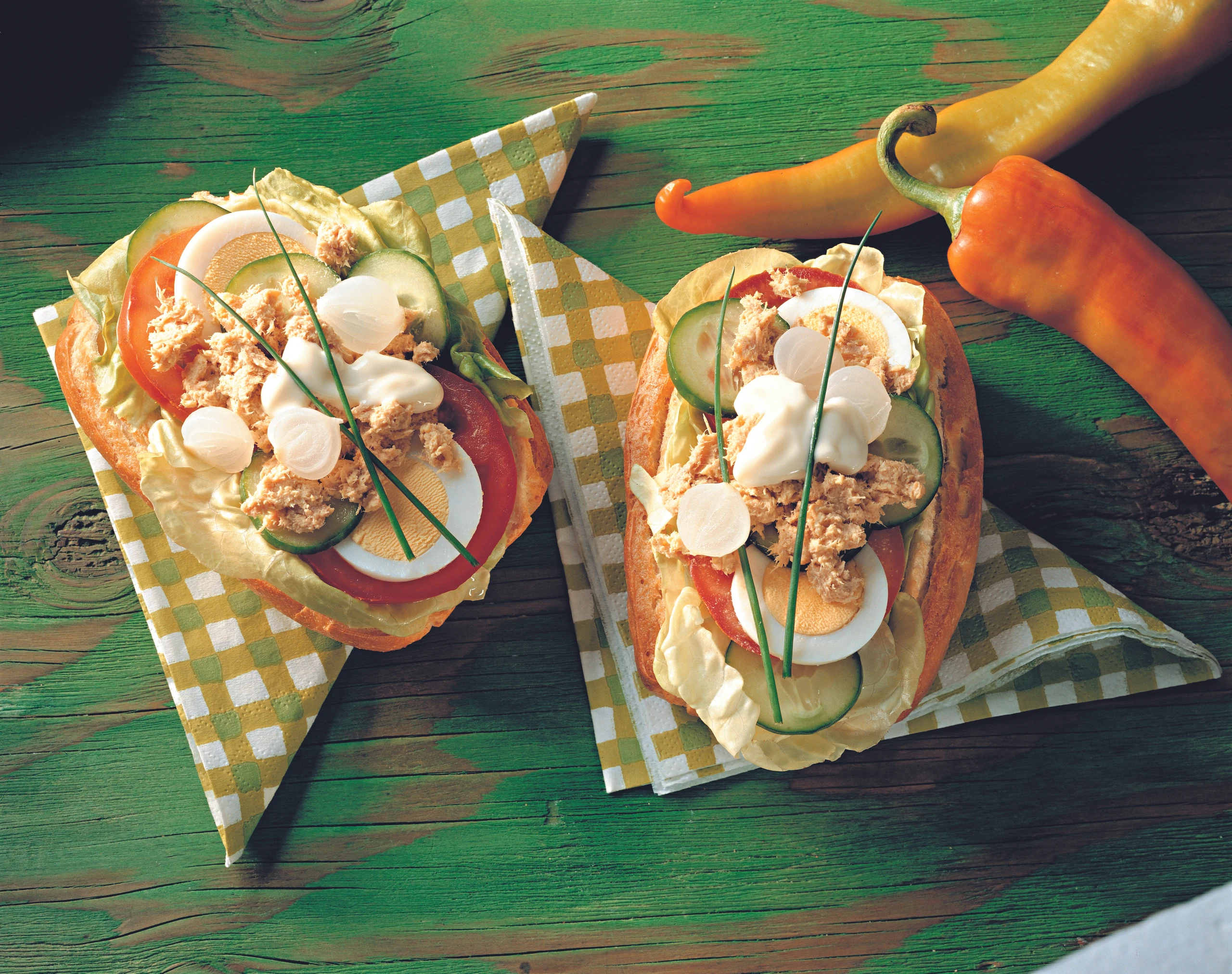 Baguettes mit Thunfischcreme