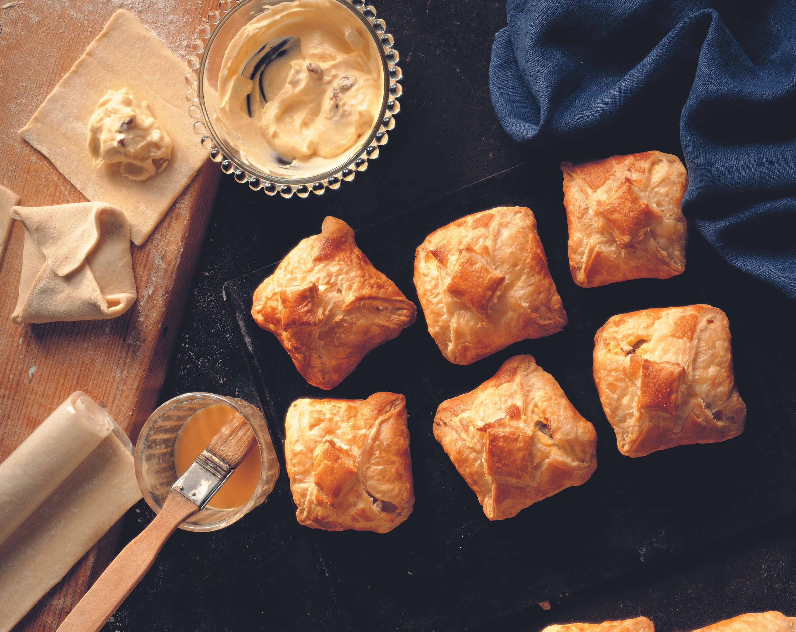 Vanille-Topfengolatschen