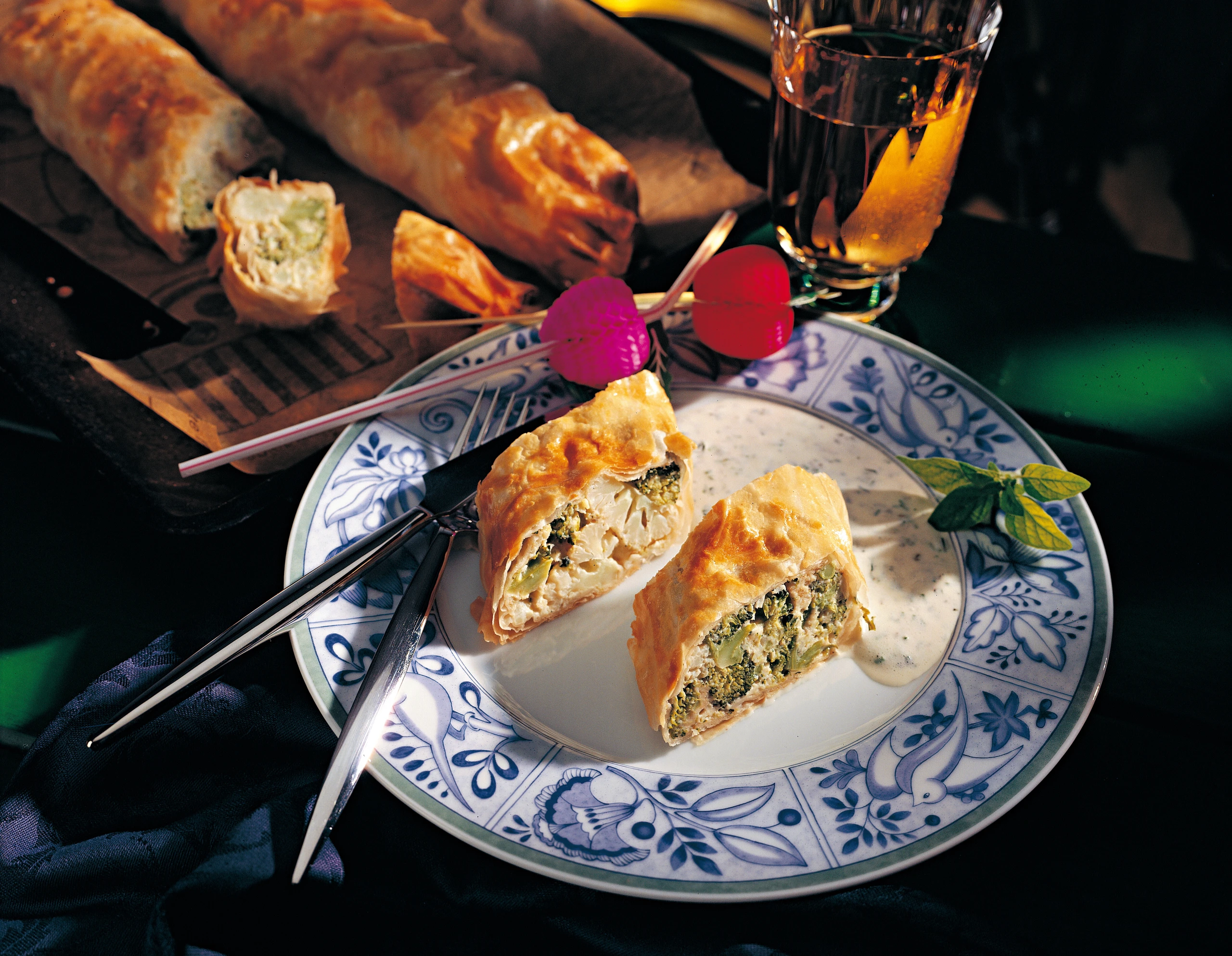 Karfiol-Brokkoli-Strudel