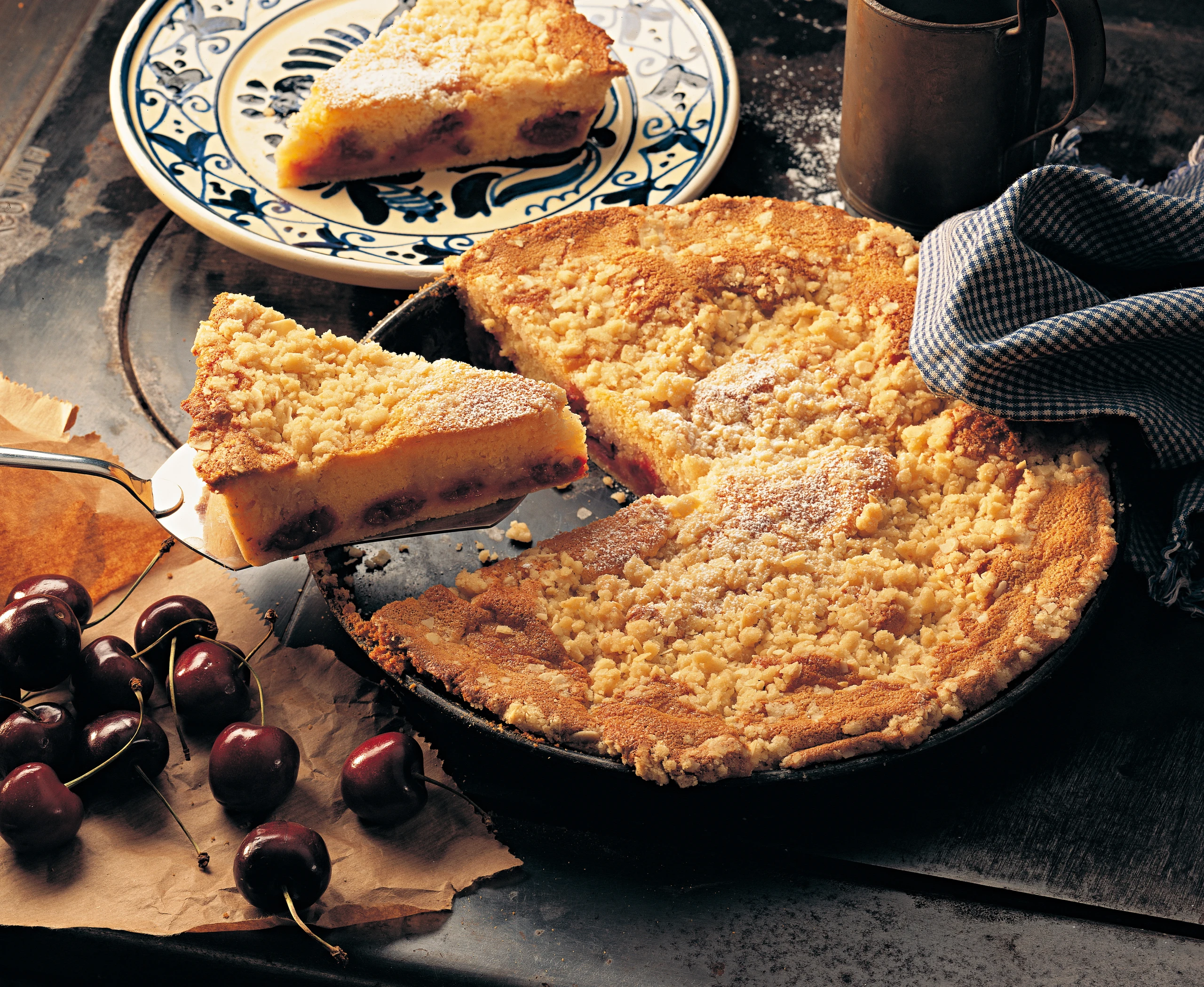 Kirschkuchen mit Streusel