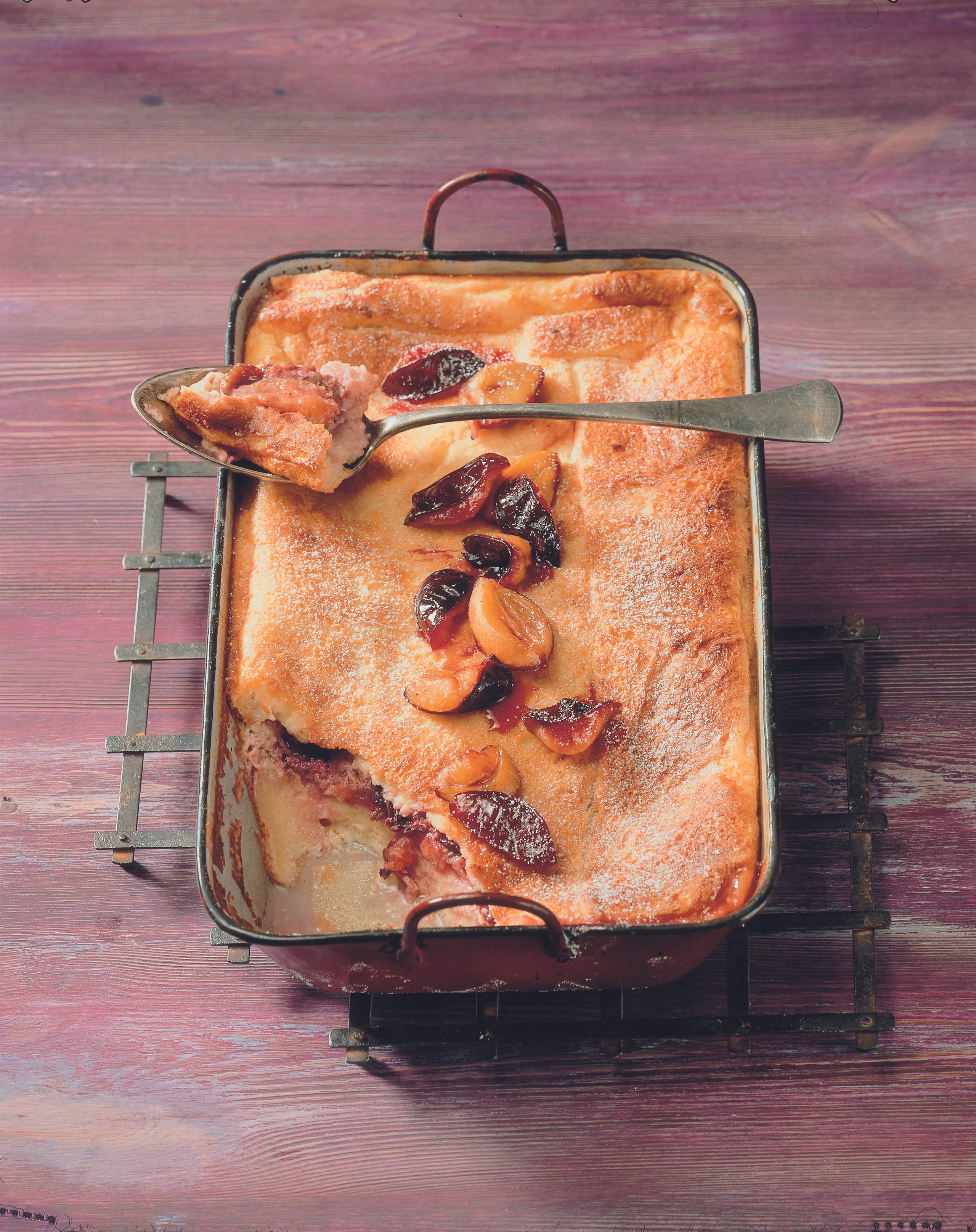 Zwetschken-Scheiterhaufen