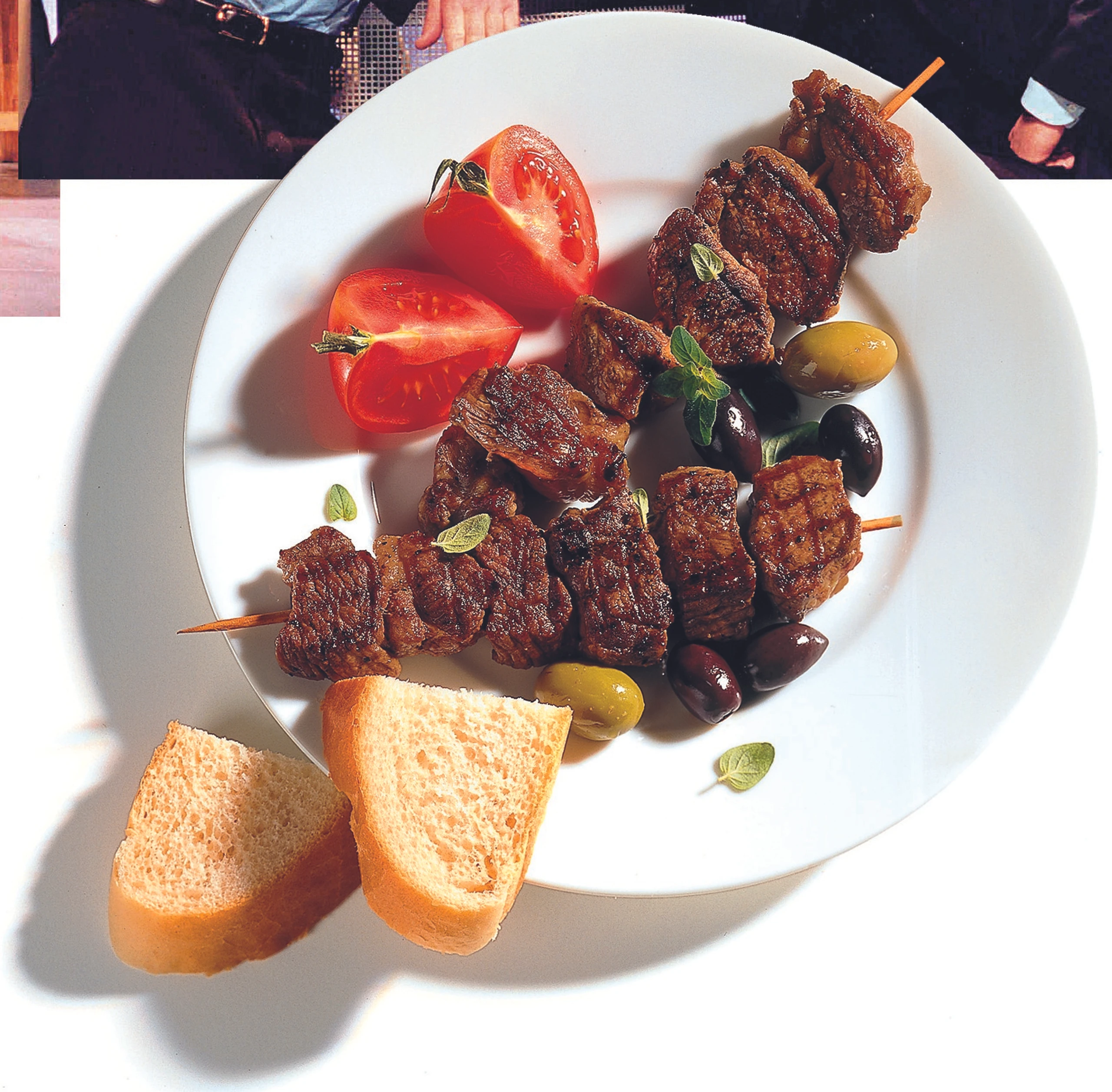 Suwlákja Amiu: Griechische, marinierte Lammspieße