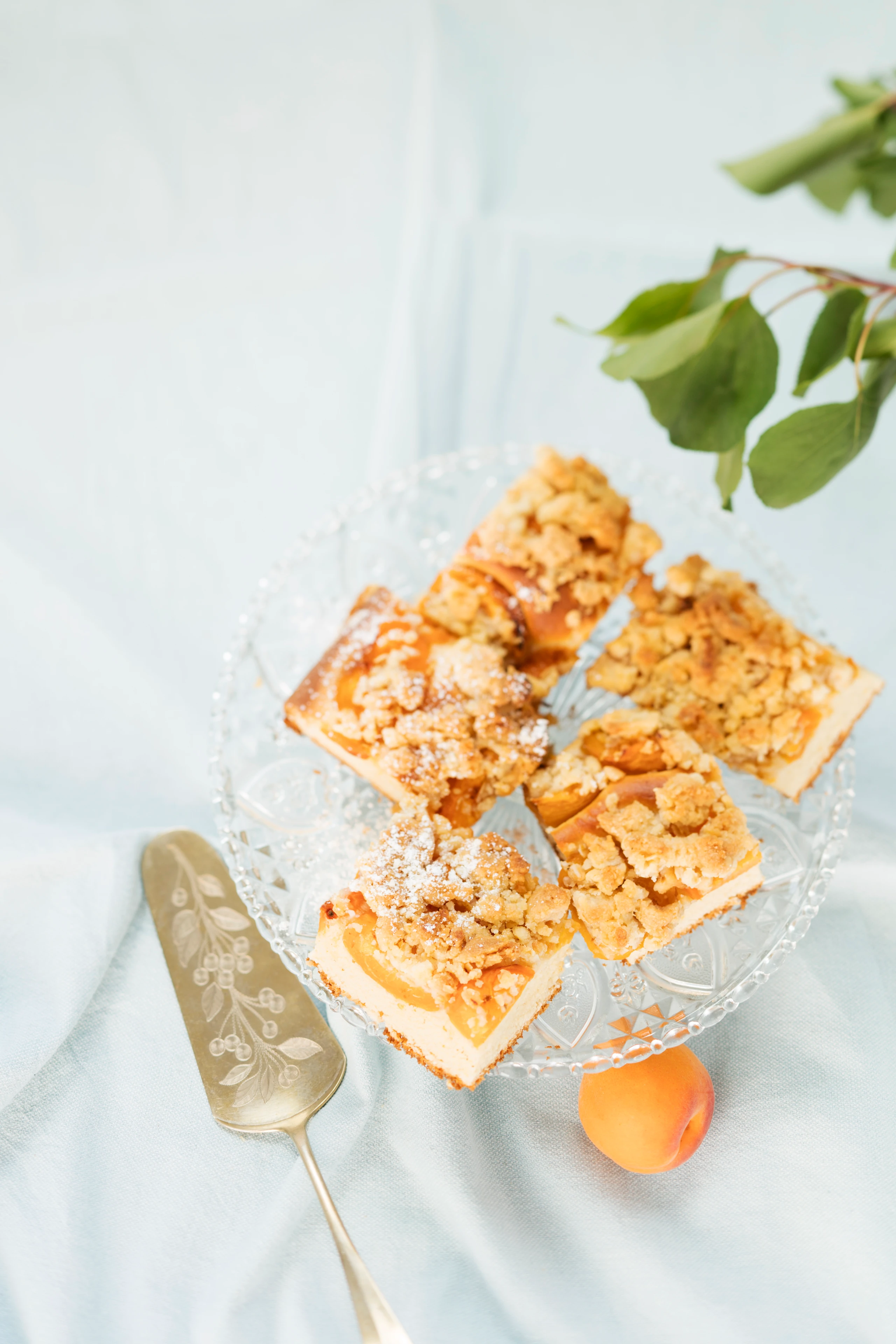 Marillenkuchen mit Streusel